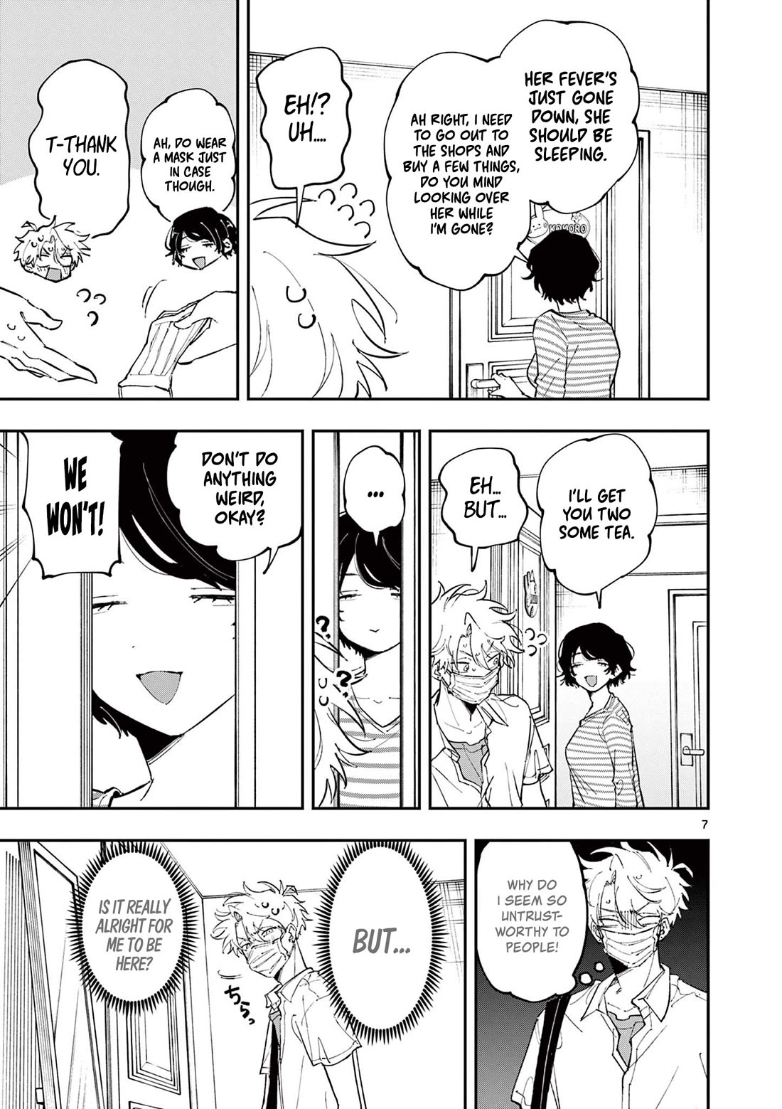 The Person Sitting Next to Me Looking at Me with Perverted Eyes chapter 48 page 7