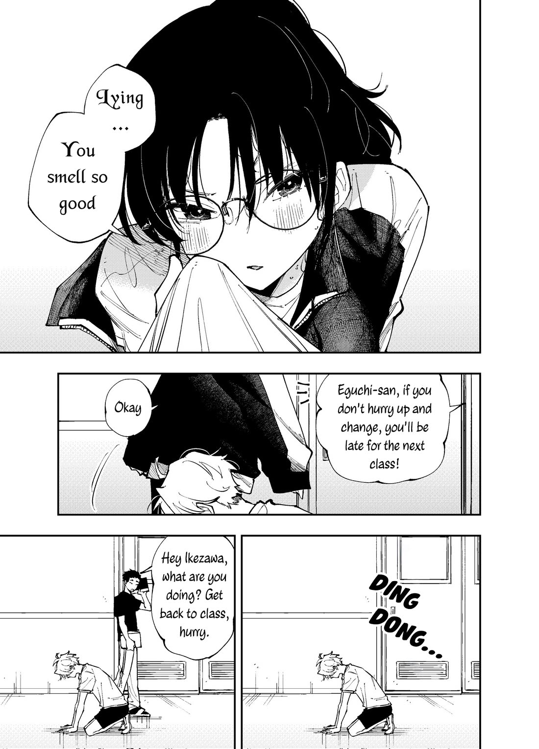 The Person Sitting Next to Me Looking at Me with Perverted Eyes chapter 5 page 7