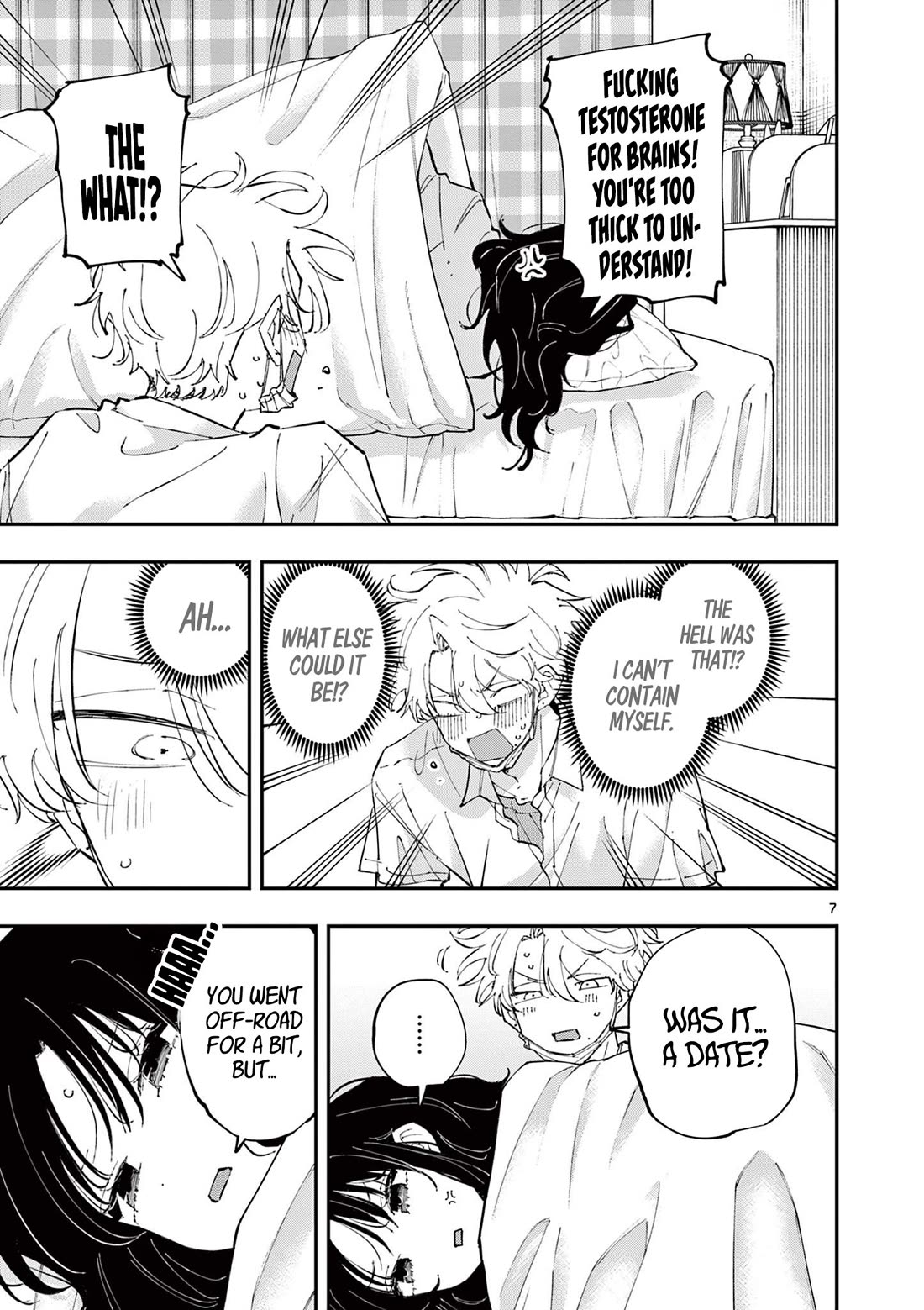 The Person Sitting Next to Me Looking at Me with Perverted Eyes chapter 51 page 7