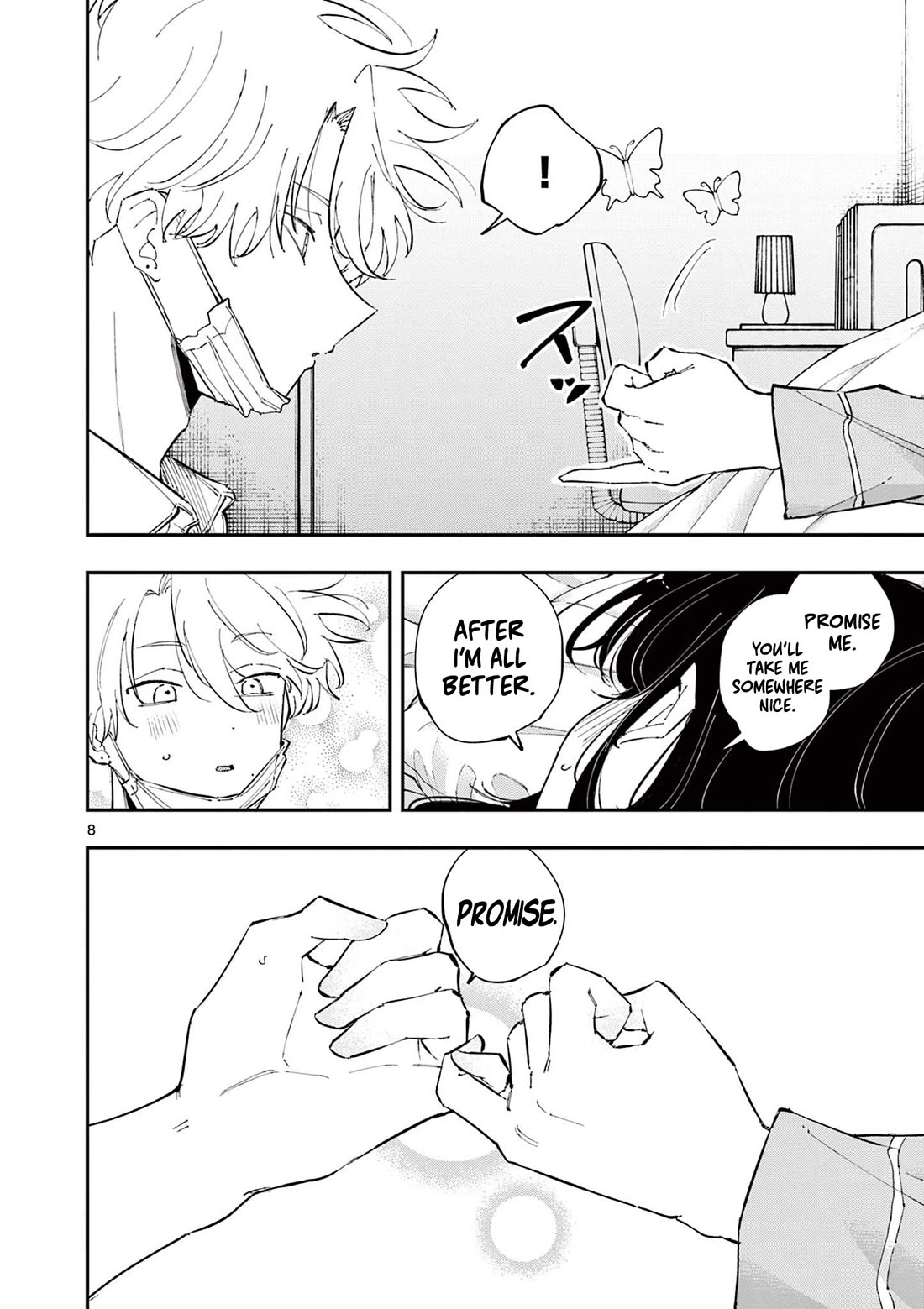 The Person Sitting Next to Me Looking at Me with Perverted Eyes chapter 51 page 8