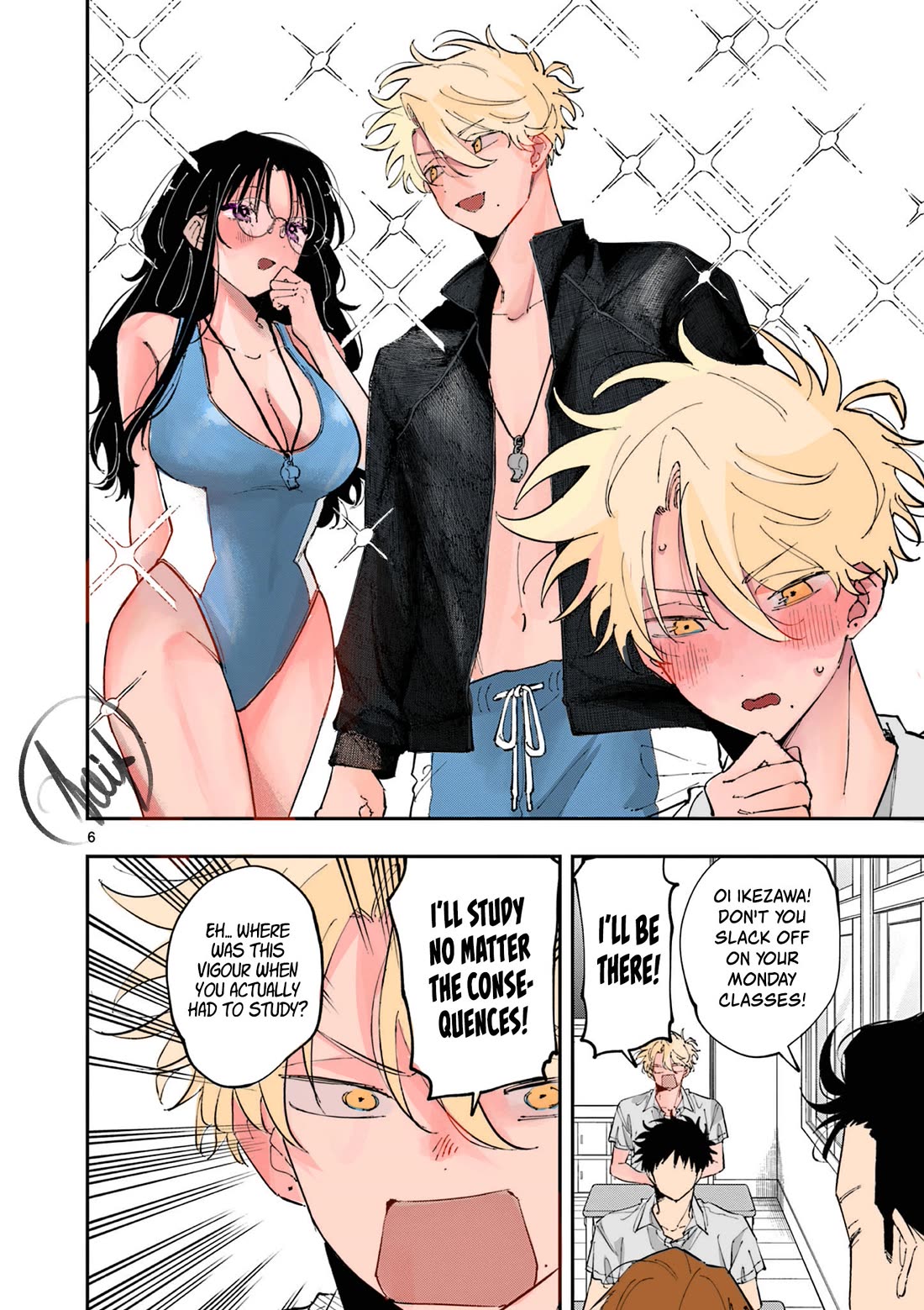 The Person Sitting Next to Me Looking at Me with Perverted Eyes chapter 52 page 9