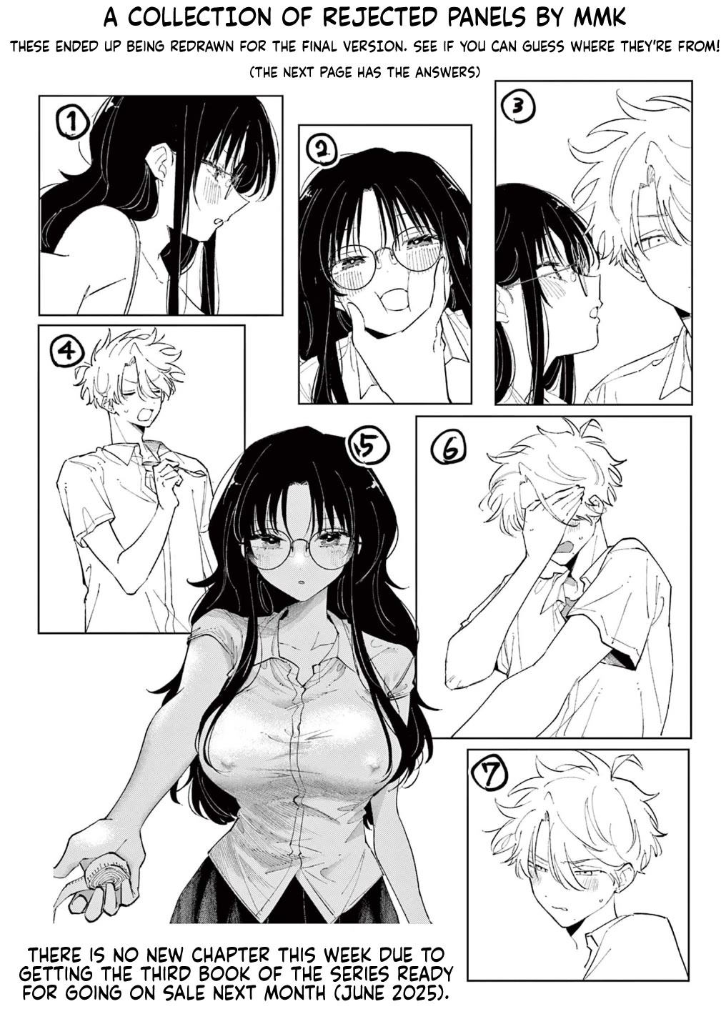 The Person Sitting Next to Me Looking at Me with Perverted Eyes chapter 53.5 page 1