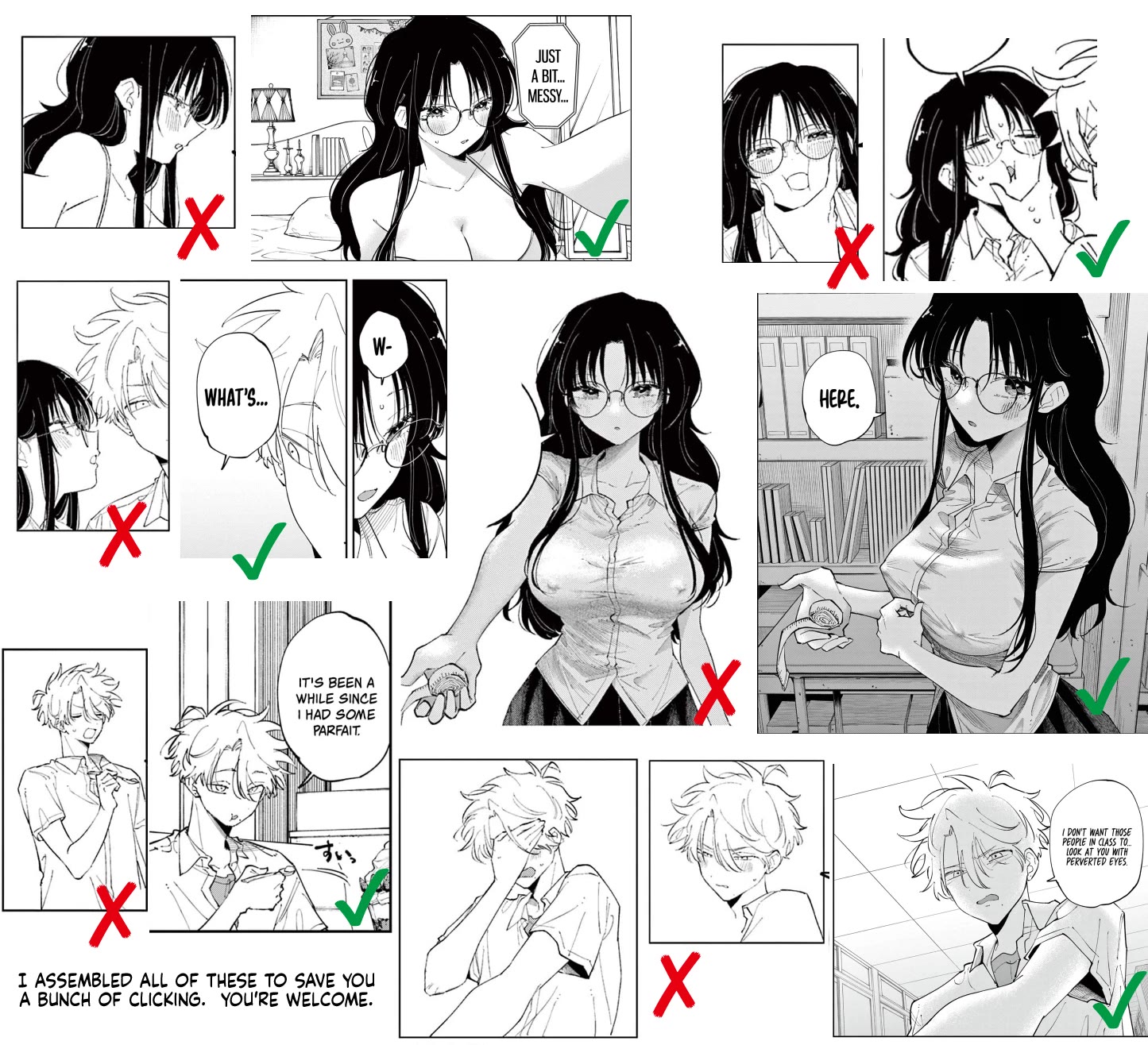 The Person Sitting Next to Me Looking at Me with Perverted Eyes chapter 53.5 page 3