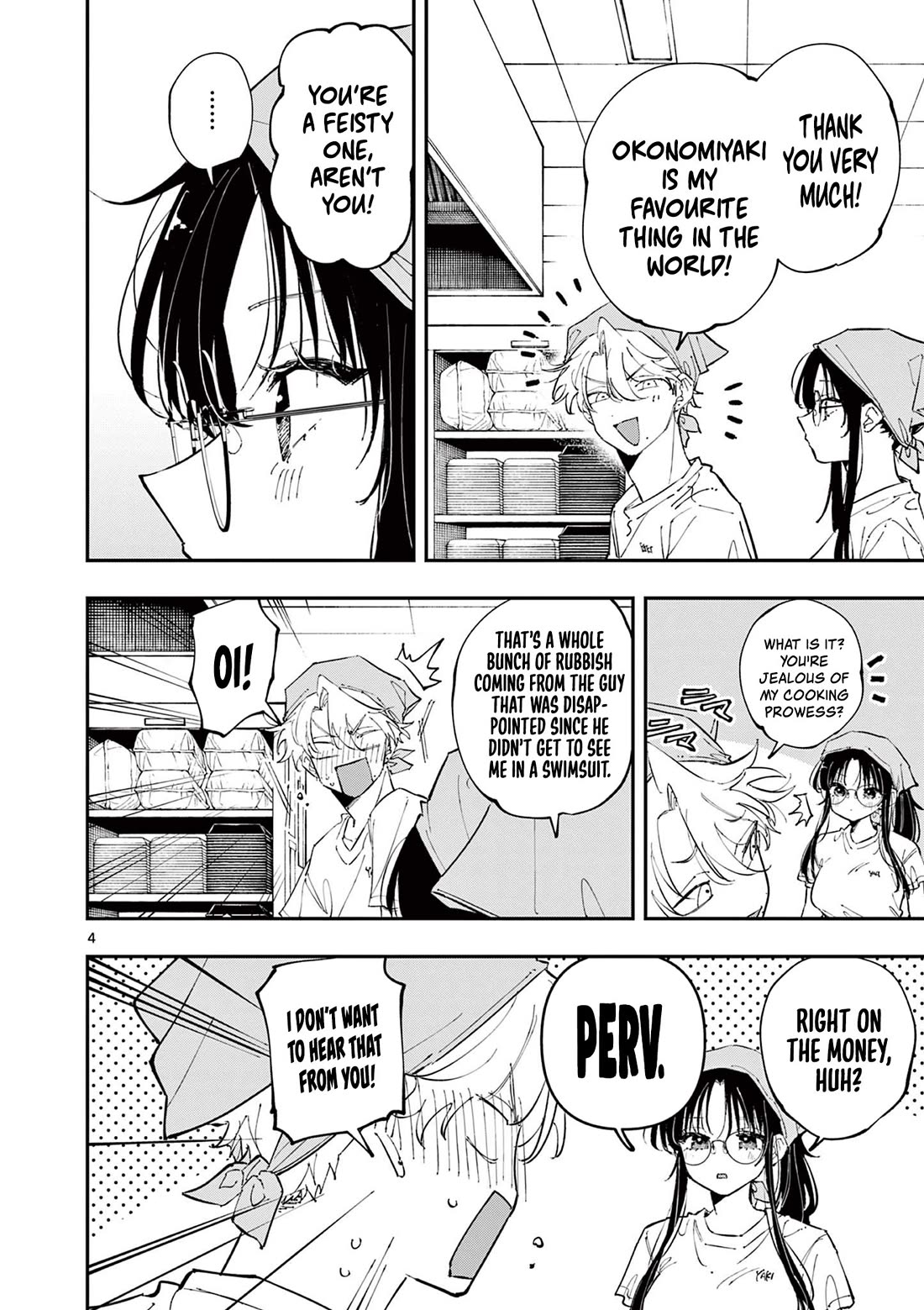 The Person Sitting Next to Me Looking at Me with Perverted Eyes chapter 53 page 4