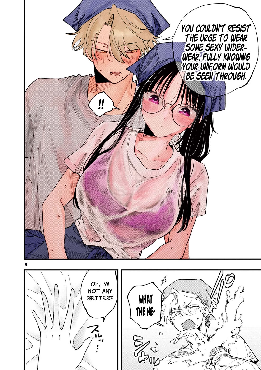 The Person Sitting Next to Me Looking at Me with Perverted Eyes chapter 53 page 9