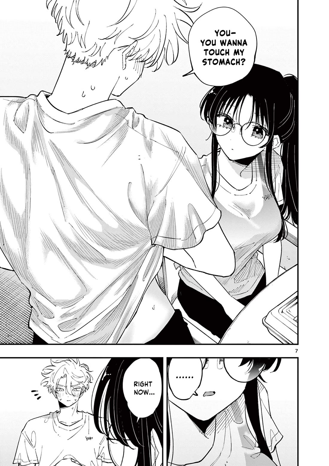 The Person Sitting Next to Me Looking at Me with Perverted Eyes chapter 54 page 8