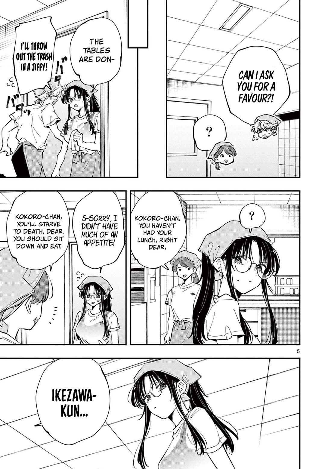 The Person Sitting Next to Me Looking at Me with Perverted Eyes chapter 55 page 5