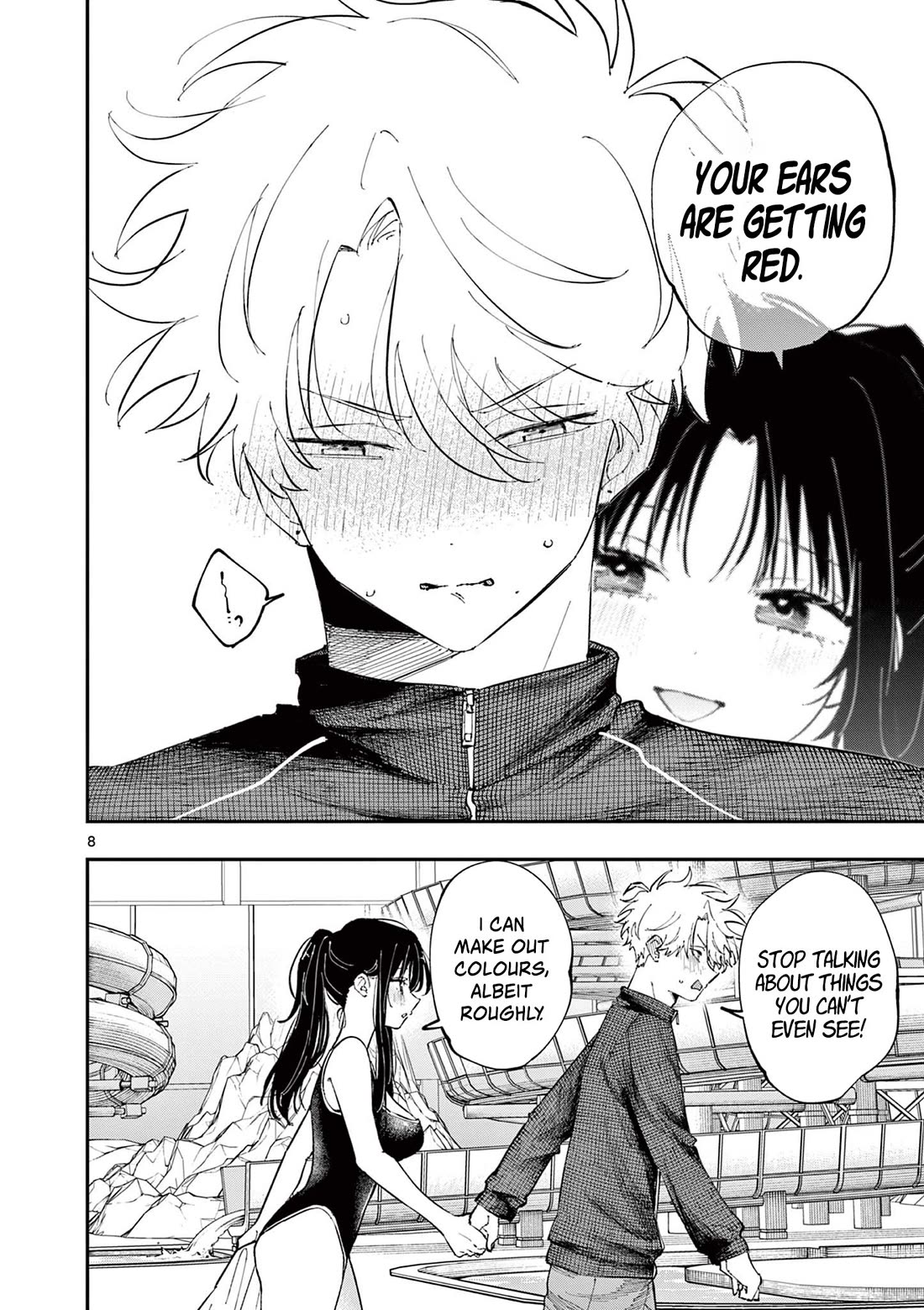 The Person Sitting Next to Me Looking at Me with Perverted Eyes chapter 57 page 8