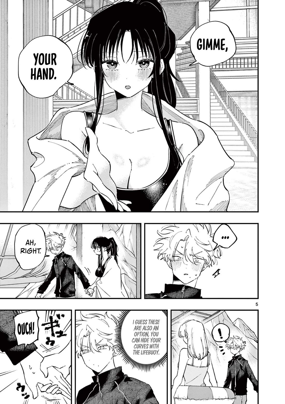 The Person Sitting Next to Me Looking at Me with Perverted Eyes chapter 60 page 5