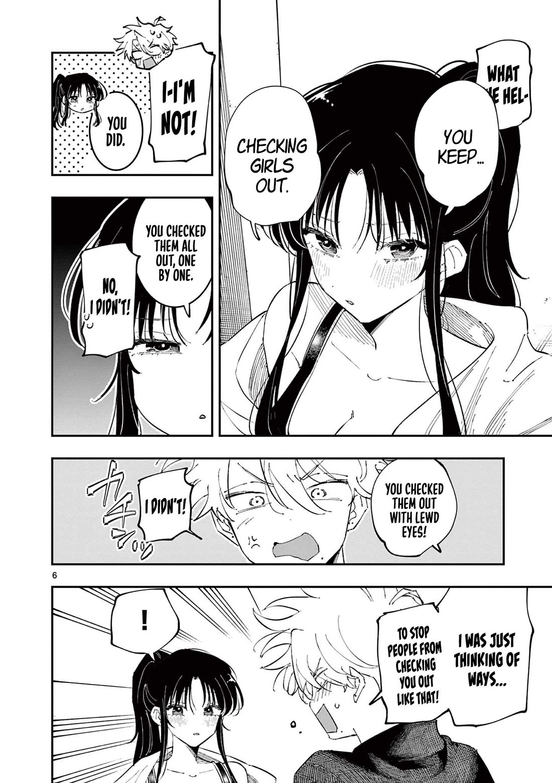 The Person Sitting Next to Me Looking at Me with Perverted Eyes chapter 60 page 6