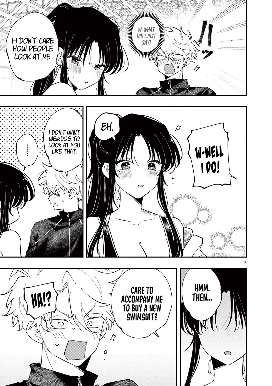 The Person Sitting Next to Me Looking at Me with Perverted Eyes chapter 60 page 7