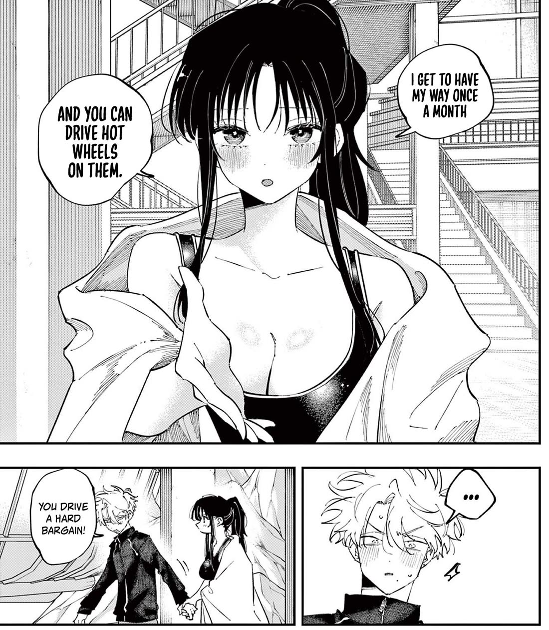 The Person Sitting Next to Me Looking at Me with Perverted Eyes chapter 60 page 9