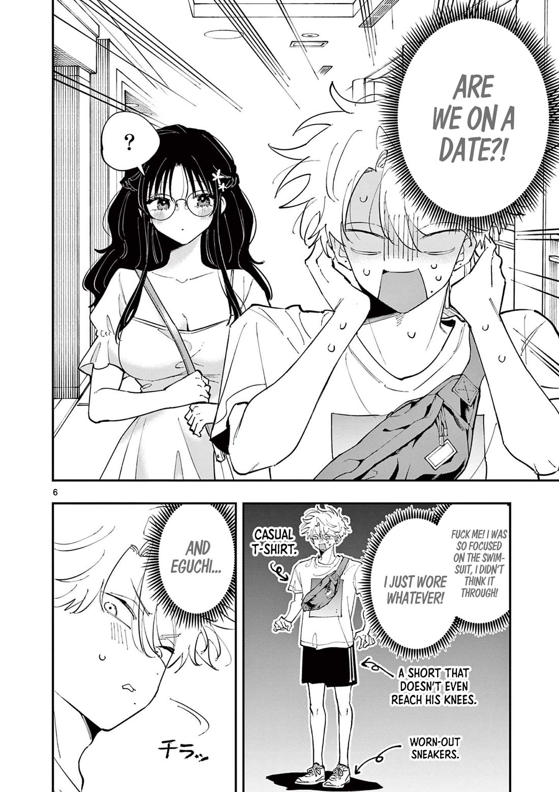 The Person Sitting Next to Me Looking at Me with Perverted Eyes chapter 61 page 6