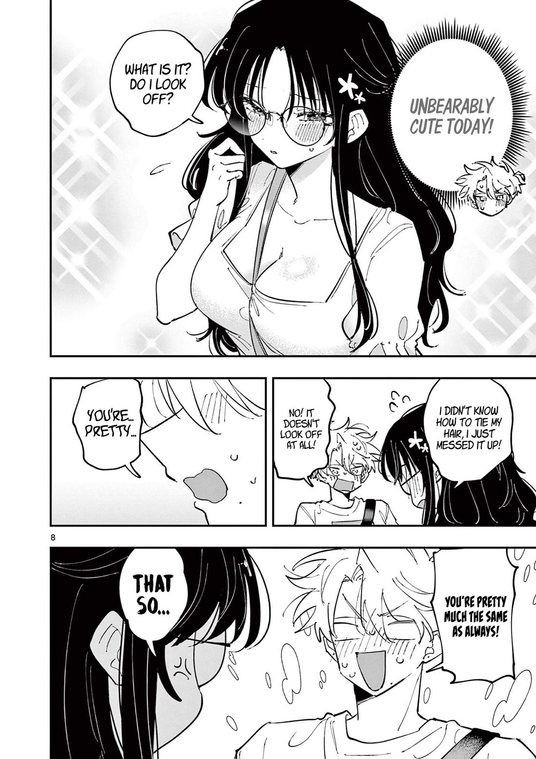 The Person Sitting Next to Me Looking at Me with Perverted Eyes chapter 61 page 8