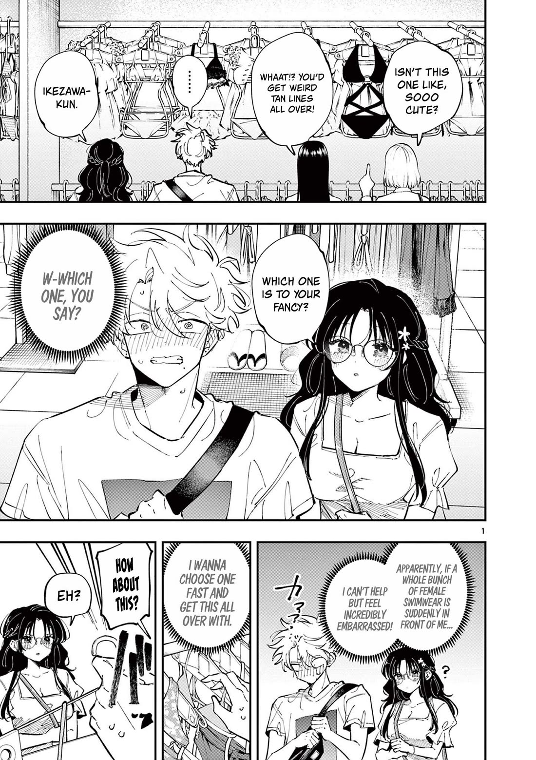 The Person Sitting Next to Me Looking at Me with Perverted Eyes chapter 62 page 1