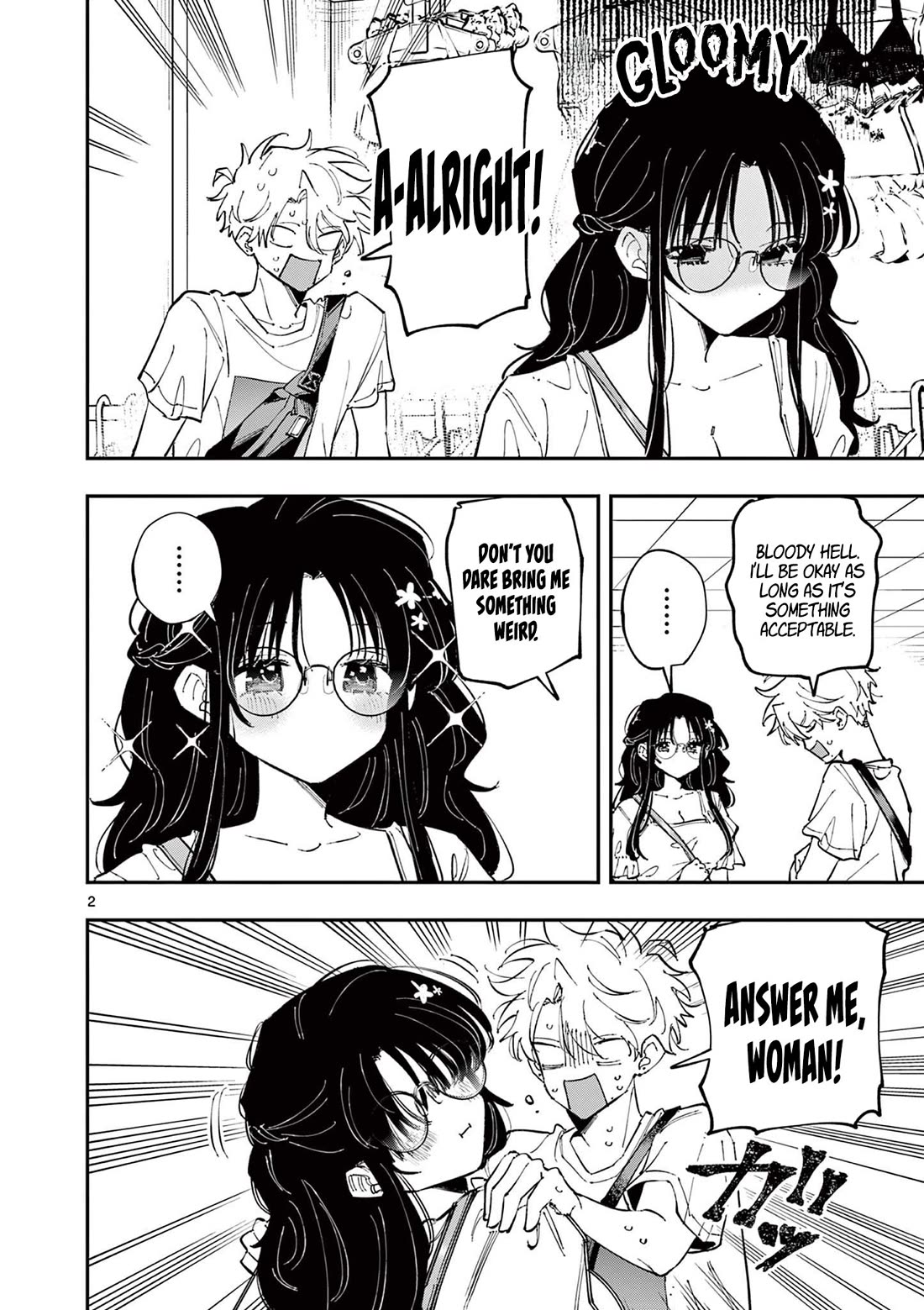 The Person Sitting Next to Me Looking at Me with Perverted Eyes chapter 63 page 2