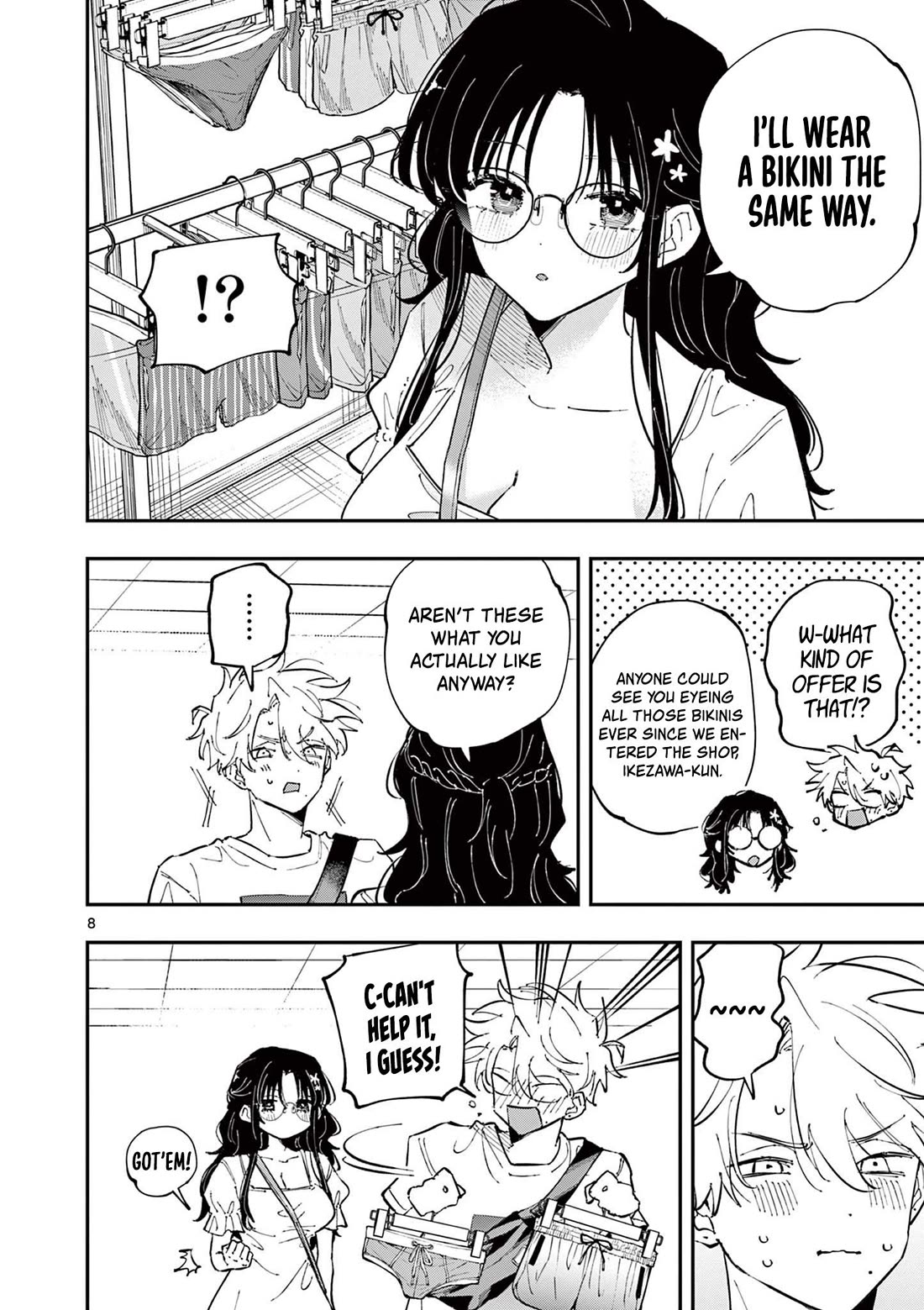 The Person Sitting Next to Me Looking at Me with Perverted Eyes chapter 63 page 8