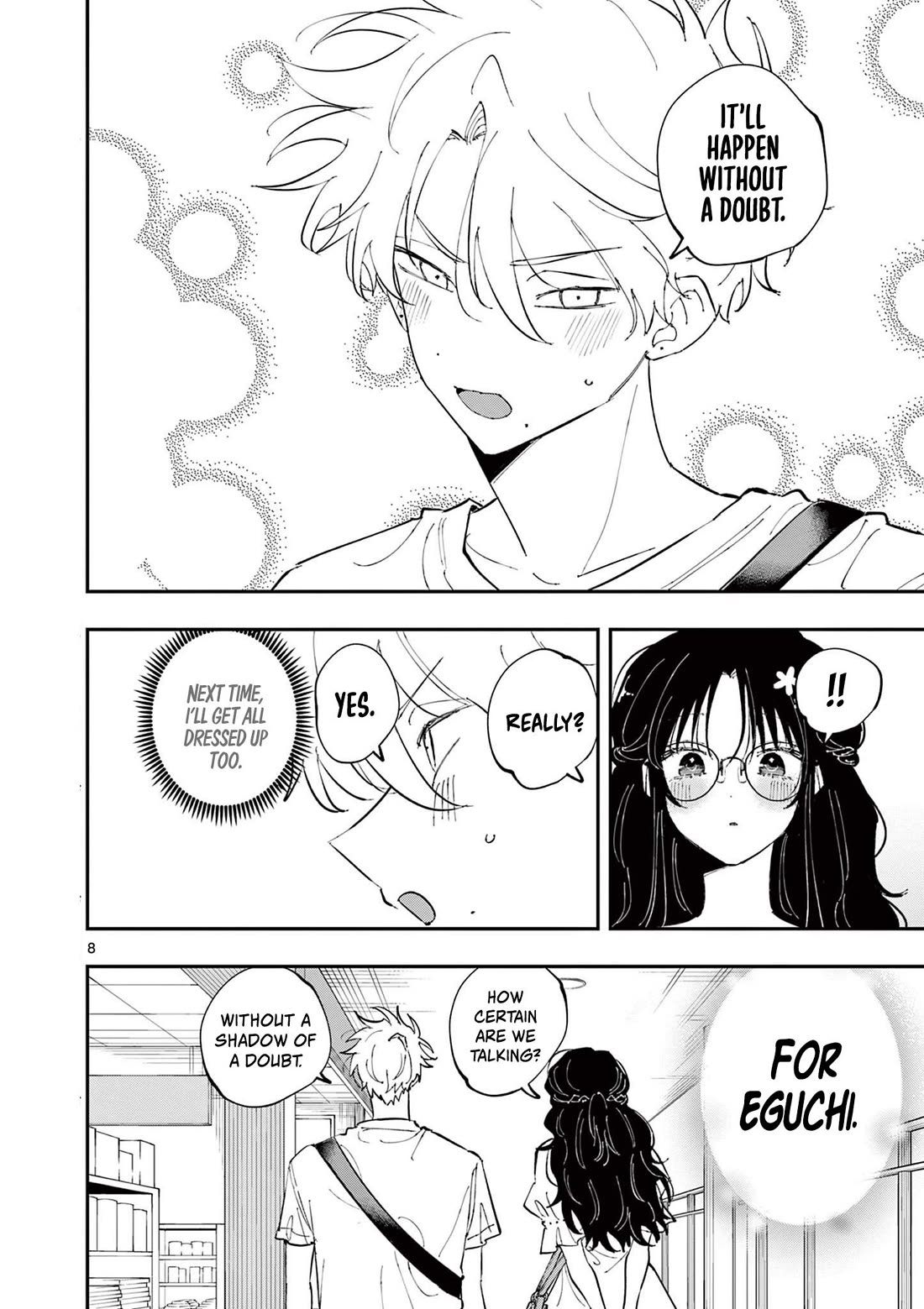 The Person Sitting Next to Me Looking at Me with Perverted Eyes chapter 65 page 8