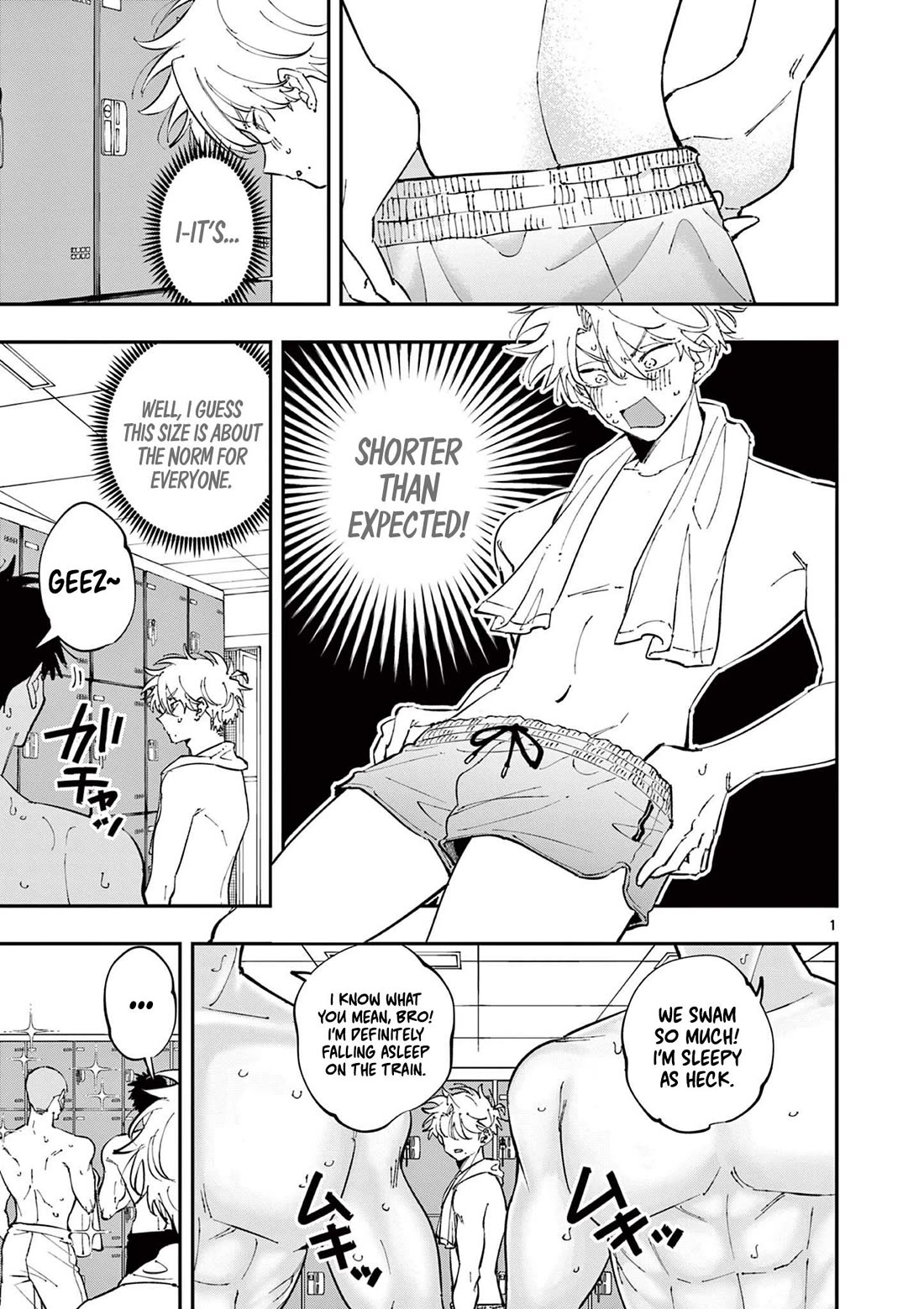 The Person Sitting Next to Me Looking at Me with Perverted Eyes chapter 68 page 1