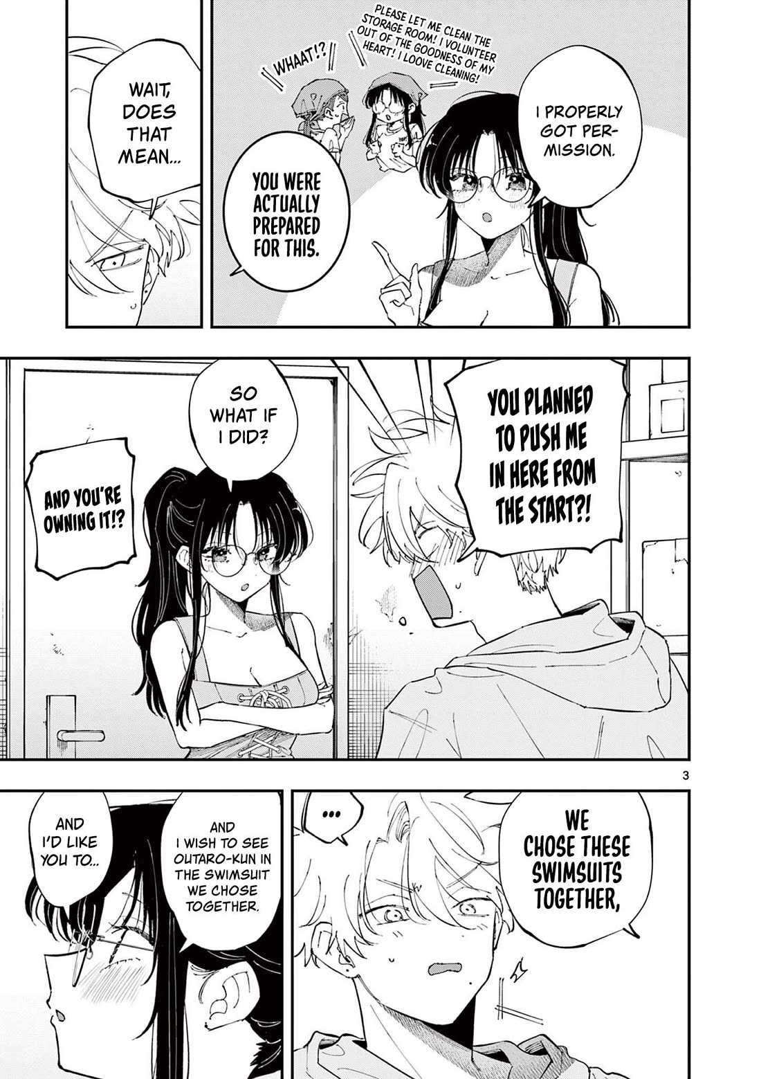 The Person Sitting Next to Me Looking at Me with Perverted Eyes chapter 69 page 3