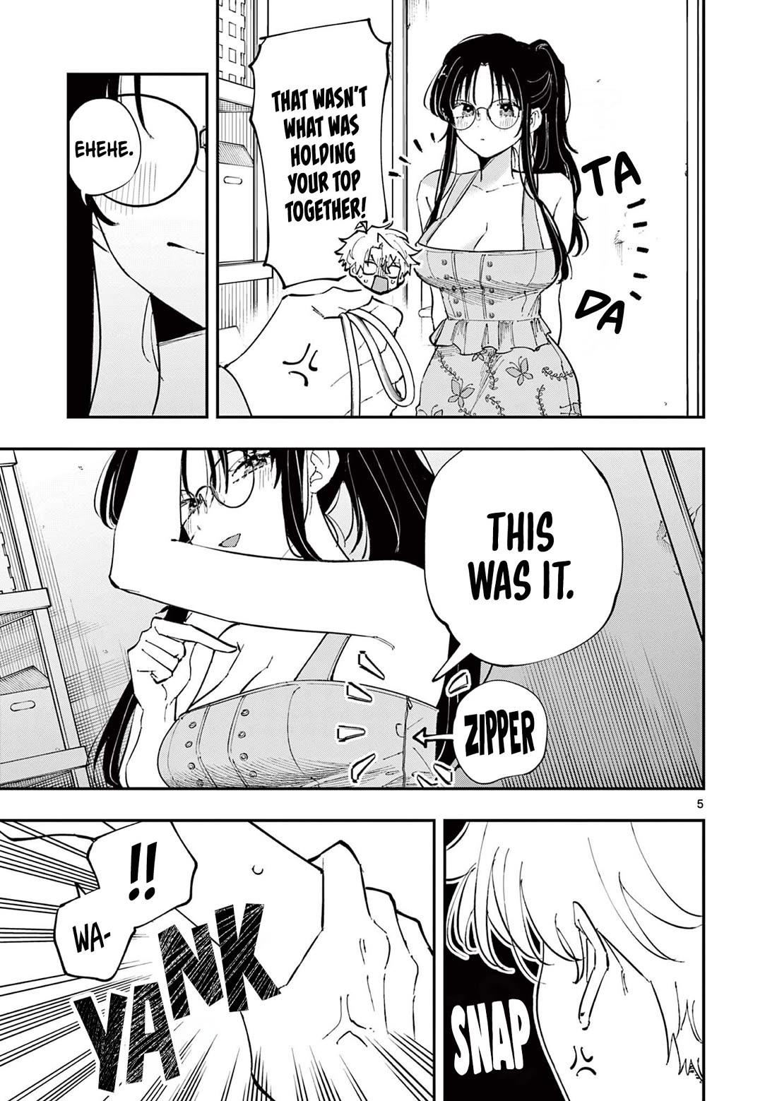 The Person Sitting Next to Me Looking at Me with Perverted Eyes chapter 70 page 5