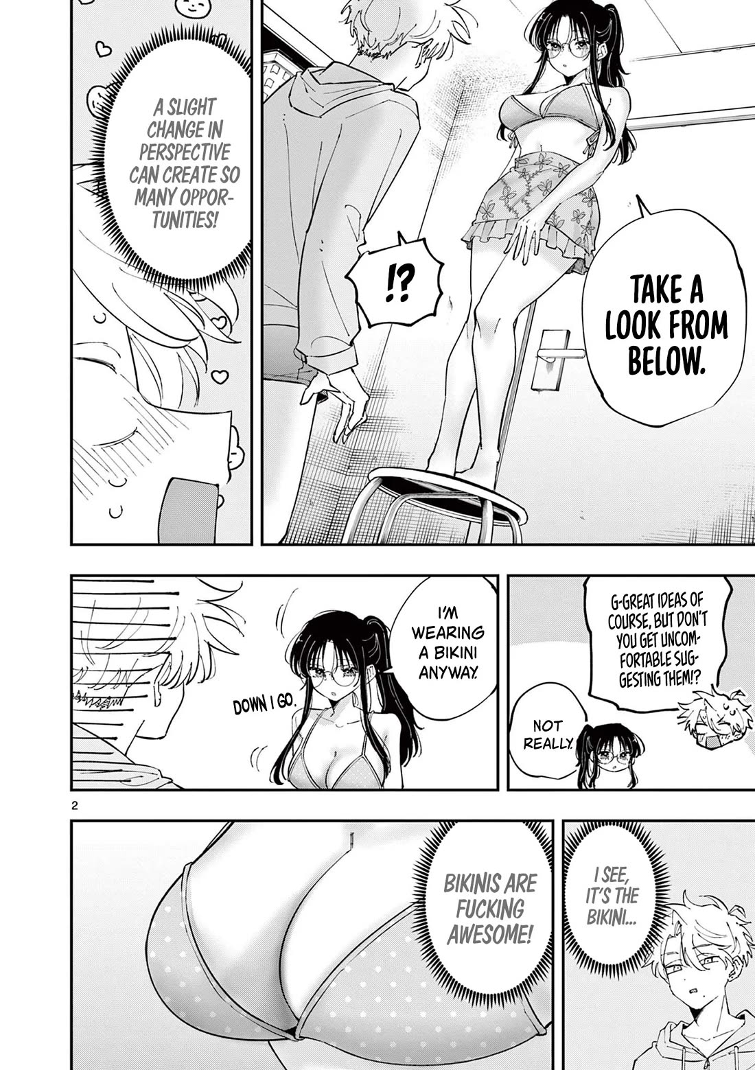 The Person Sitting Next to Me Looking at Me with Perverted Eyes chapter 71 page 2