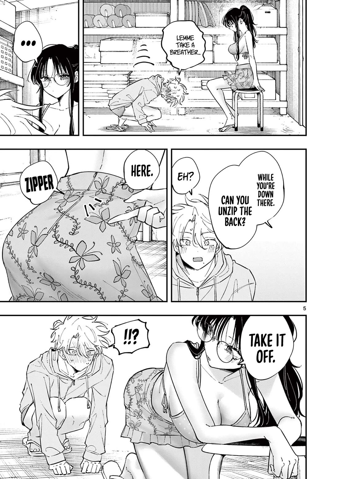 The Person Sitting Next to Me Looking at Me with Perverted Eyes chapter 71 page 5