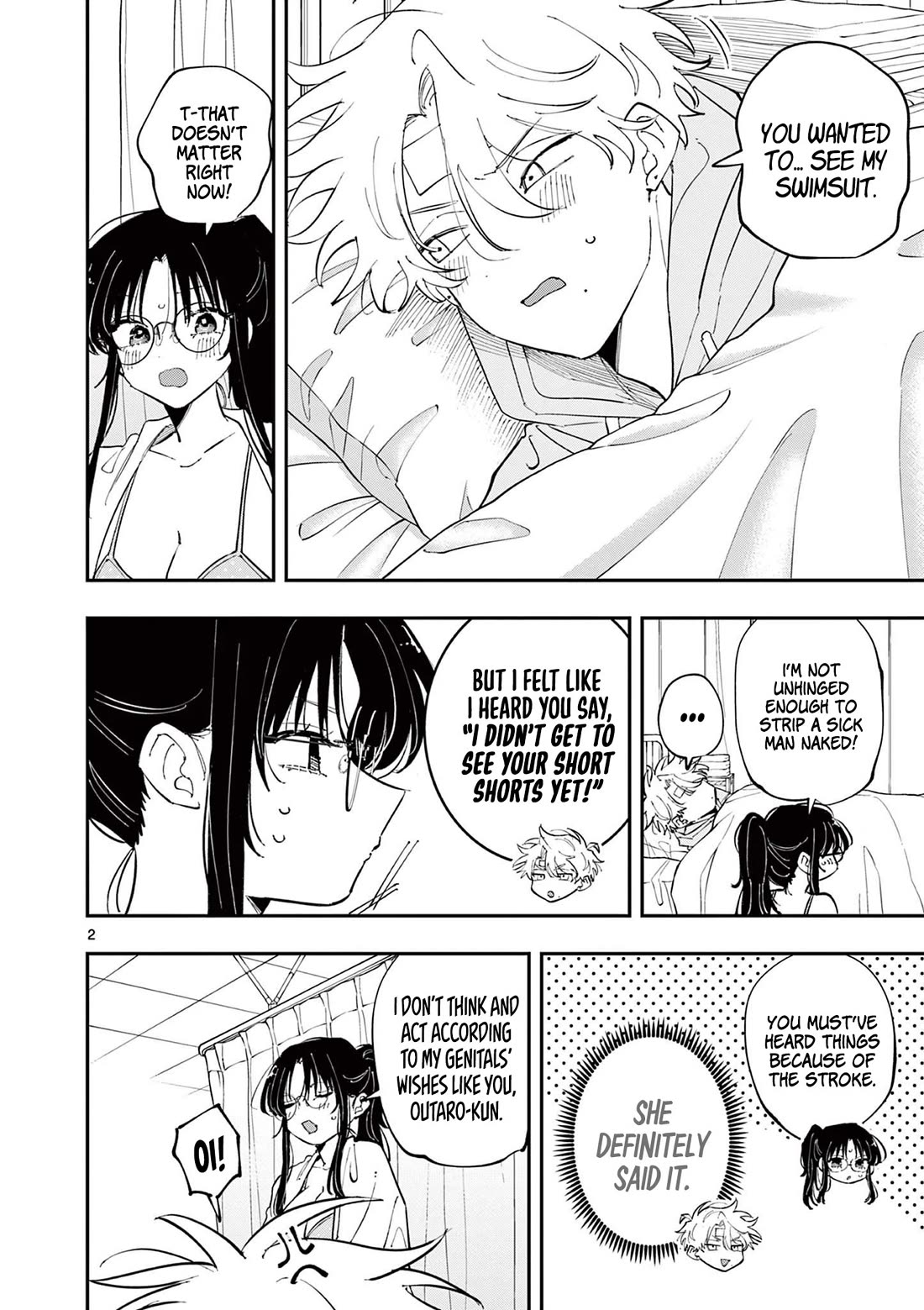 The Person Sitting Next to Me Looking at Me with Perverted Eyes chapter 72 page 2