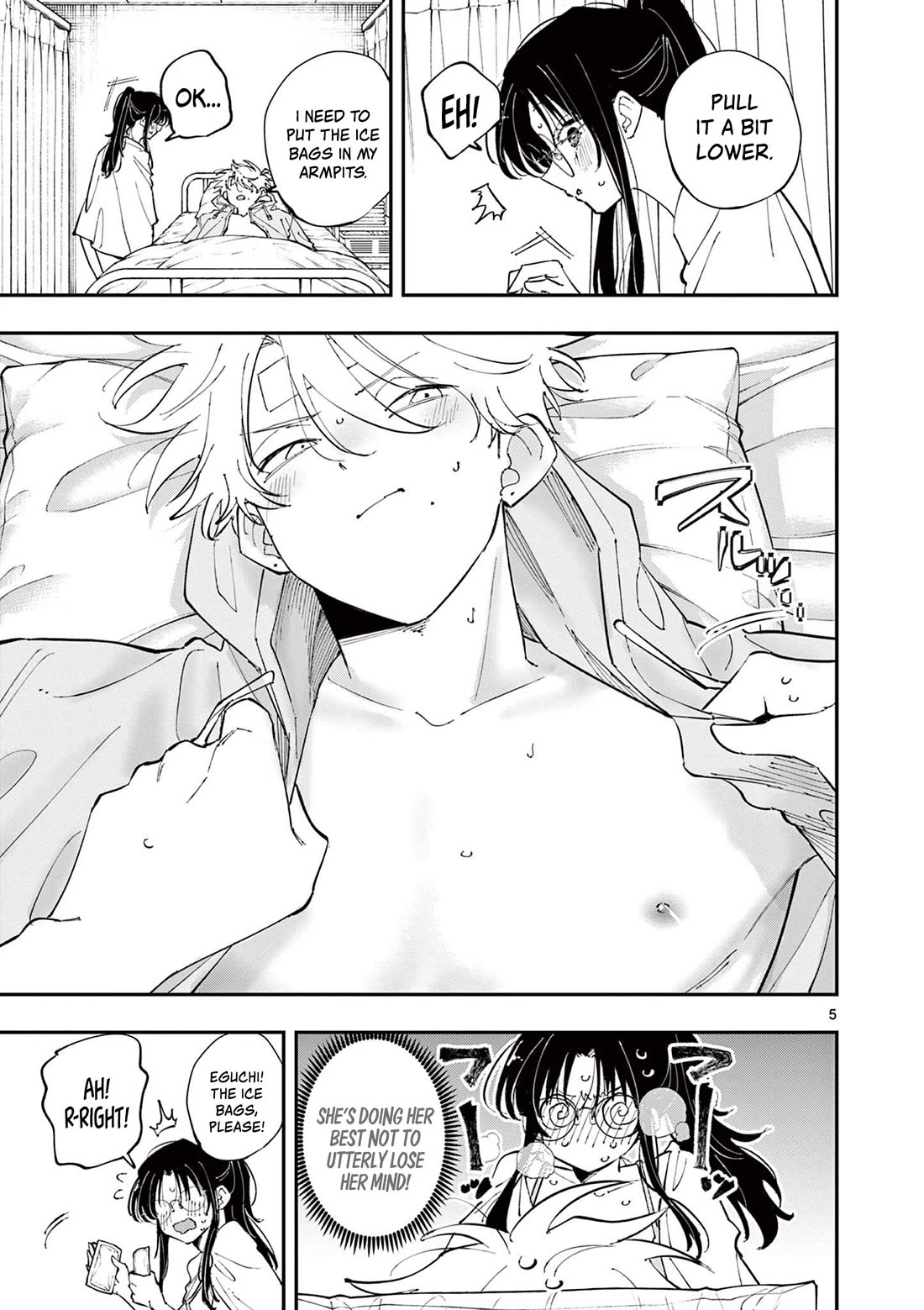 The Person Sitting Next to Me Looking at Me with Perverted Eyes chapter 72 page 5