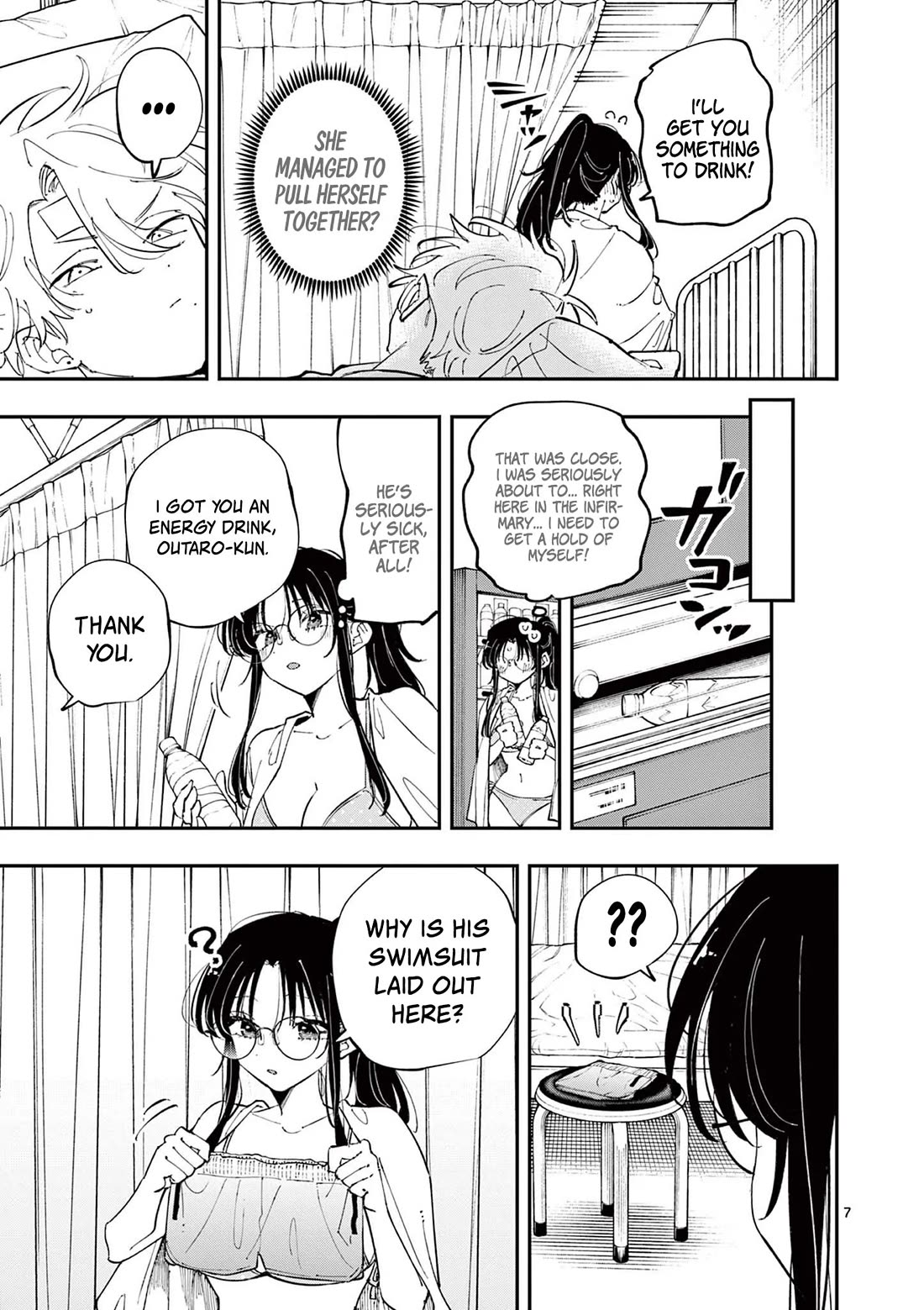 The Person Sitting Next to Me Looking at Me with Perverted Eyes chapter 72 page 7