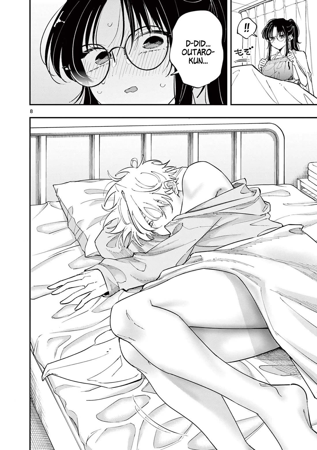 The Person Sitting Next to Me Looking at Me with Perverted Eyes chapter 72 page 8