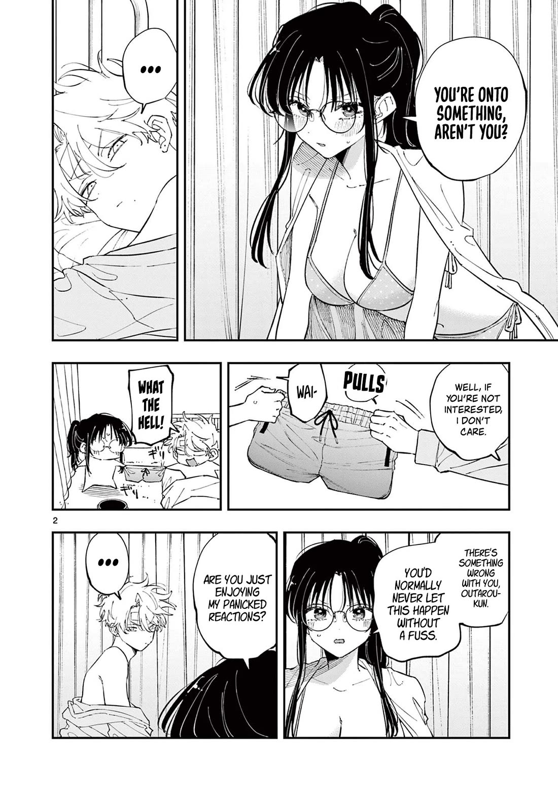 The Person Sitting Next to Me Looking at Me with Perverted Eyes chapter 73 page 2