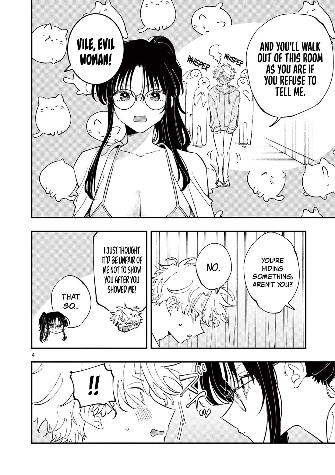 The Person Sitting Next to Me Looking at Me with Perverted Eyes chapter 73 page 4