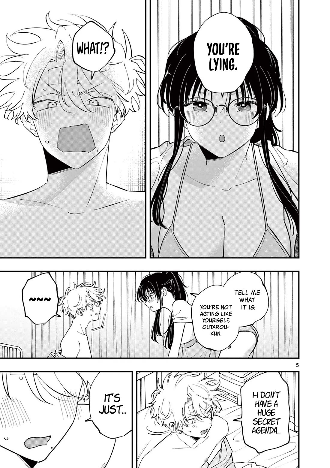 The Person Sitting Next to Me Looking at Me with Perverted Eyes chapter 73 page 5
