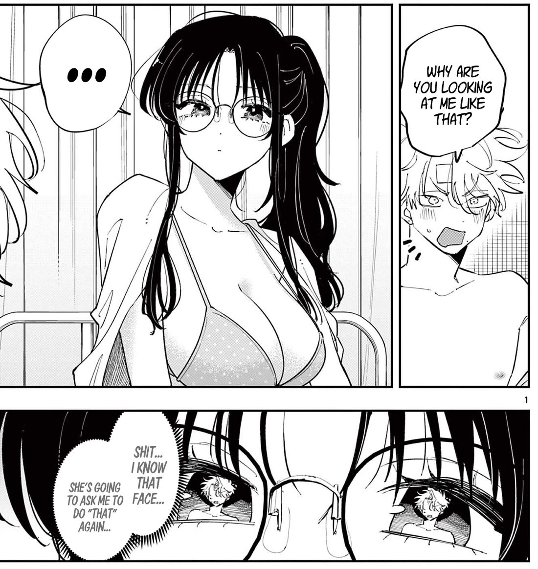 The Person Sitting Next to Me Looking at Me with Perverted Eyes chapter 74 page 9