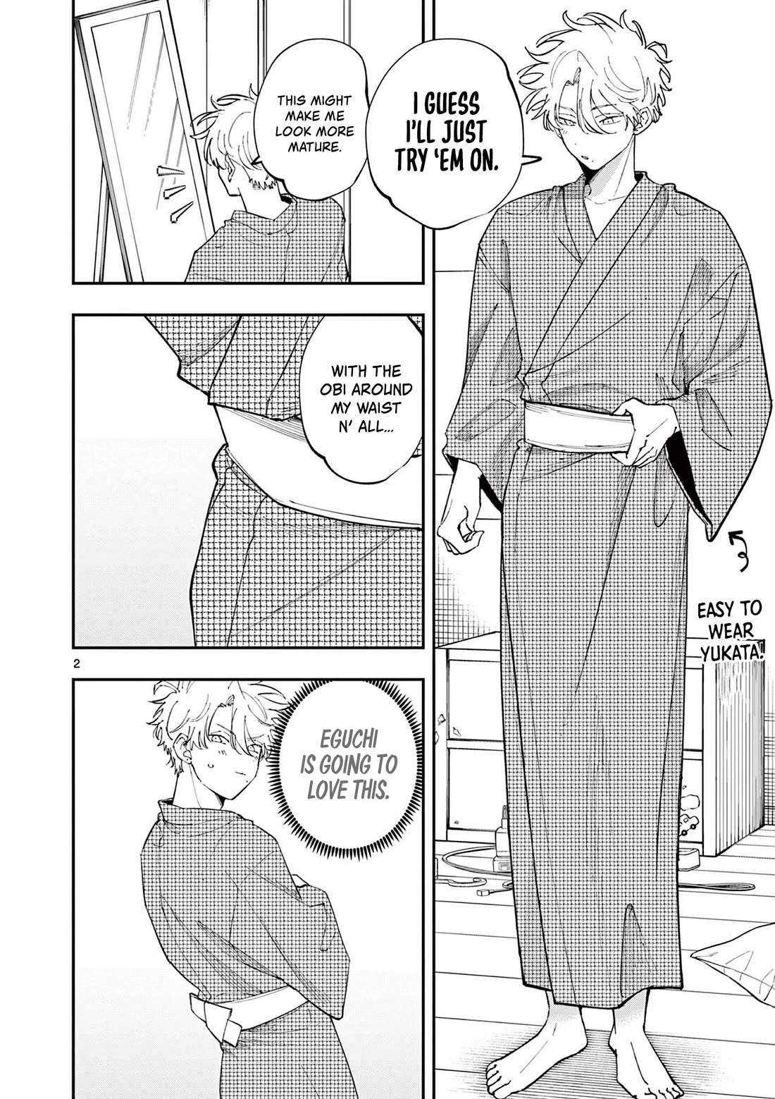 The Person Sitting Next to Me Looking at Me with Perverted Eyes chapter 76 page 2