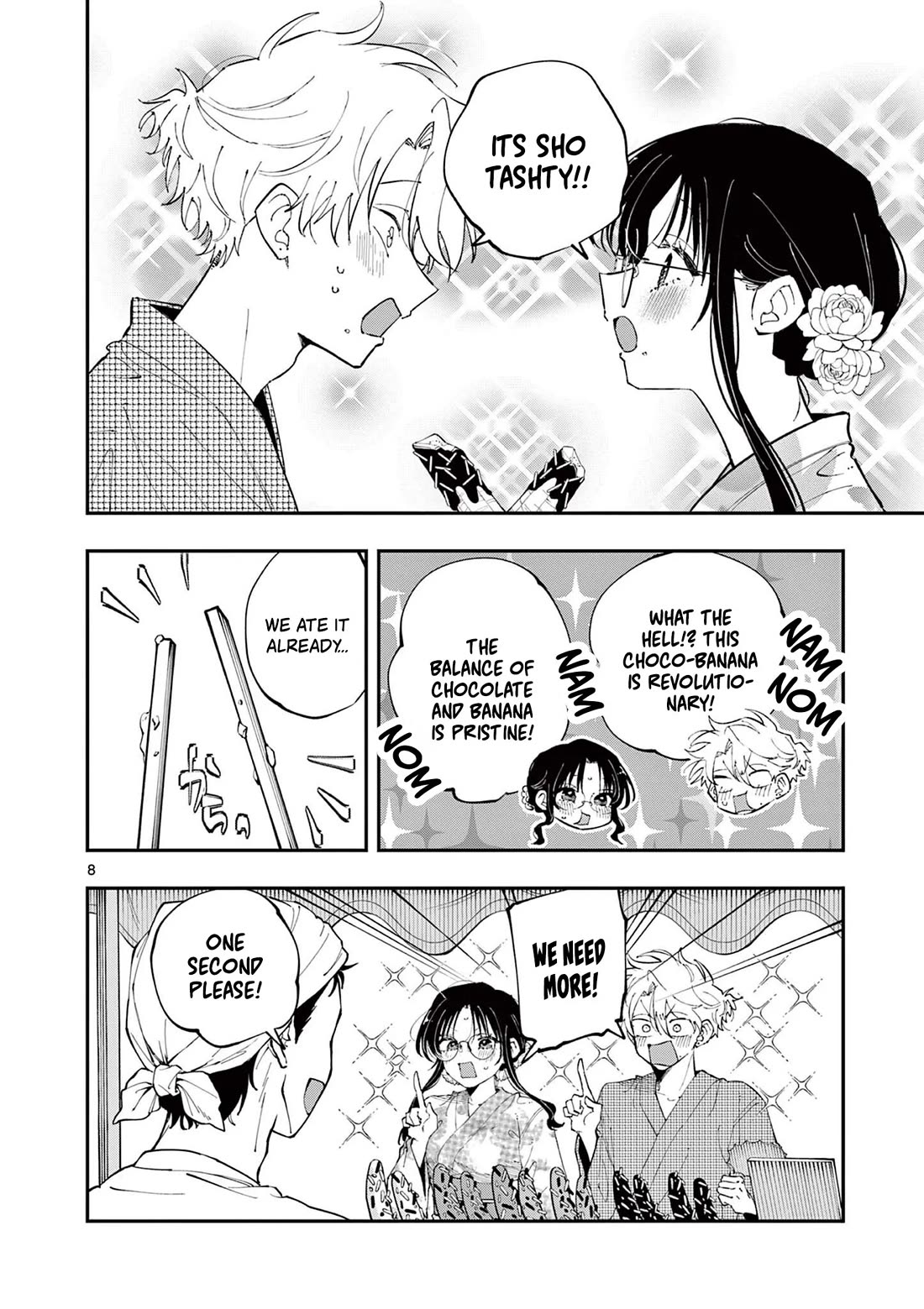 The Person Sitting Next to Me Looking at Me with Perverted Eyes chapter 78 page 8