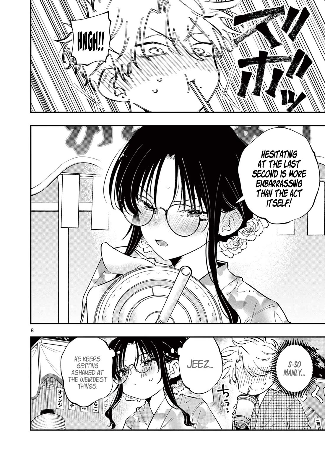 The Person Sitting Next to Me Looking at Me with Perverted Eyes chapter 79 page 8