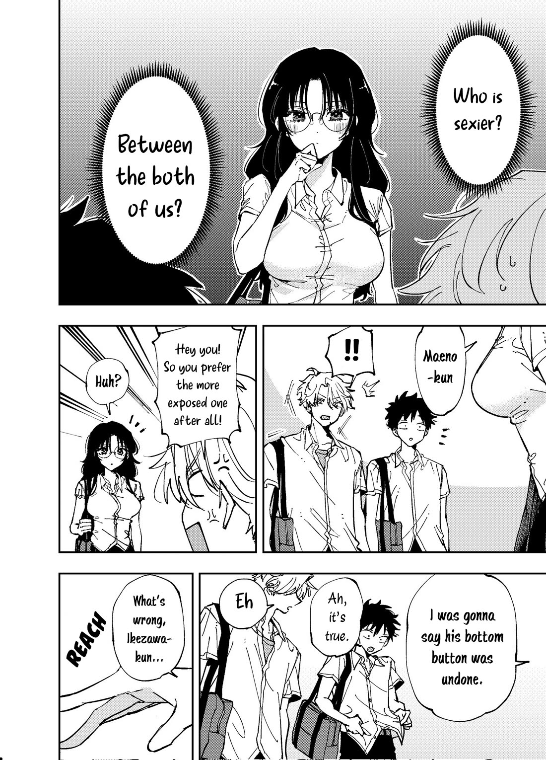 The Person Sitting Next to Me Looking at Me with Perverted Eyes chapter 8 page 4