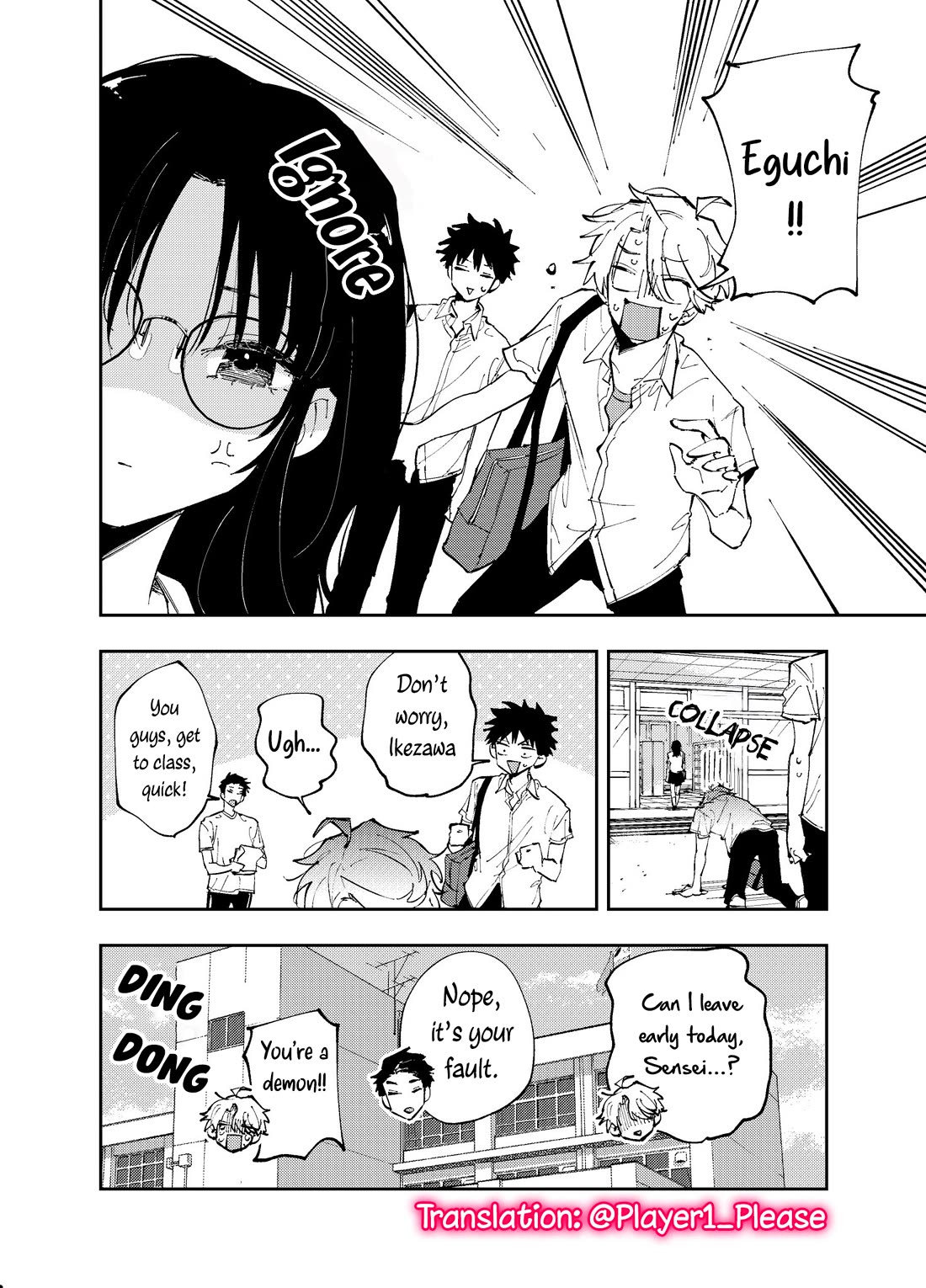 The Person Sitting Next to Me Looking at Me with Perverted Eyes chapter 8 page 8