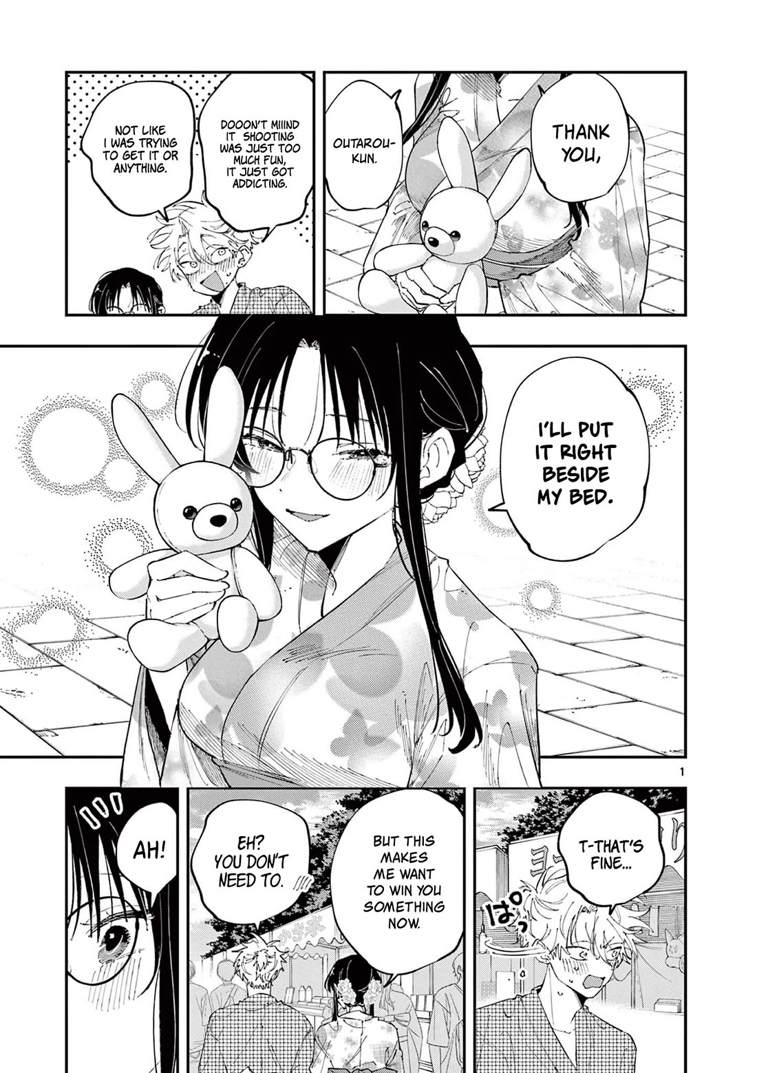 The Person Sitting Next to Me Looking at Me with Perverted Eyes chapter 81 page 1