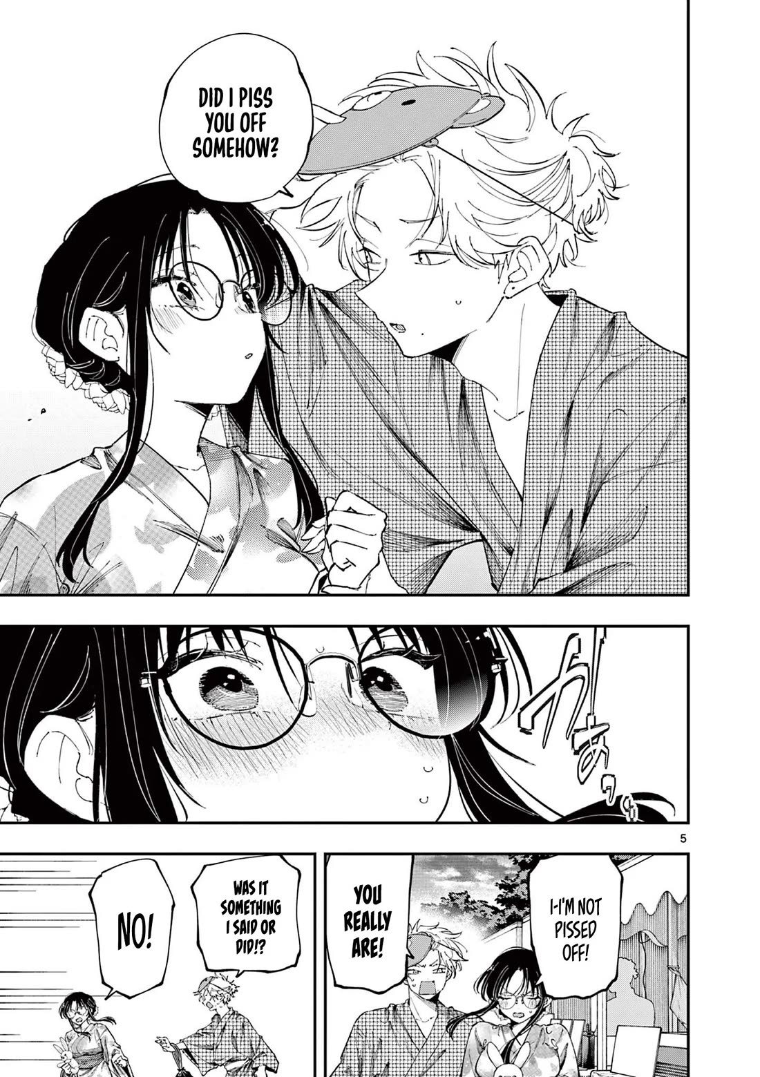 The Person Sitting Next to Me Looking at Me with Perverted Eyes chapter 81 page 5