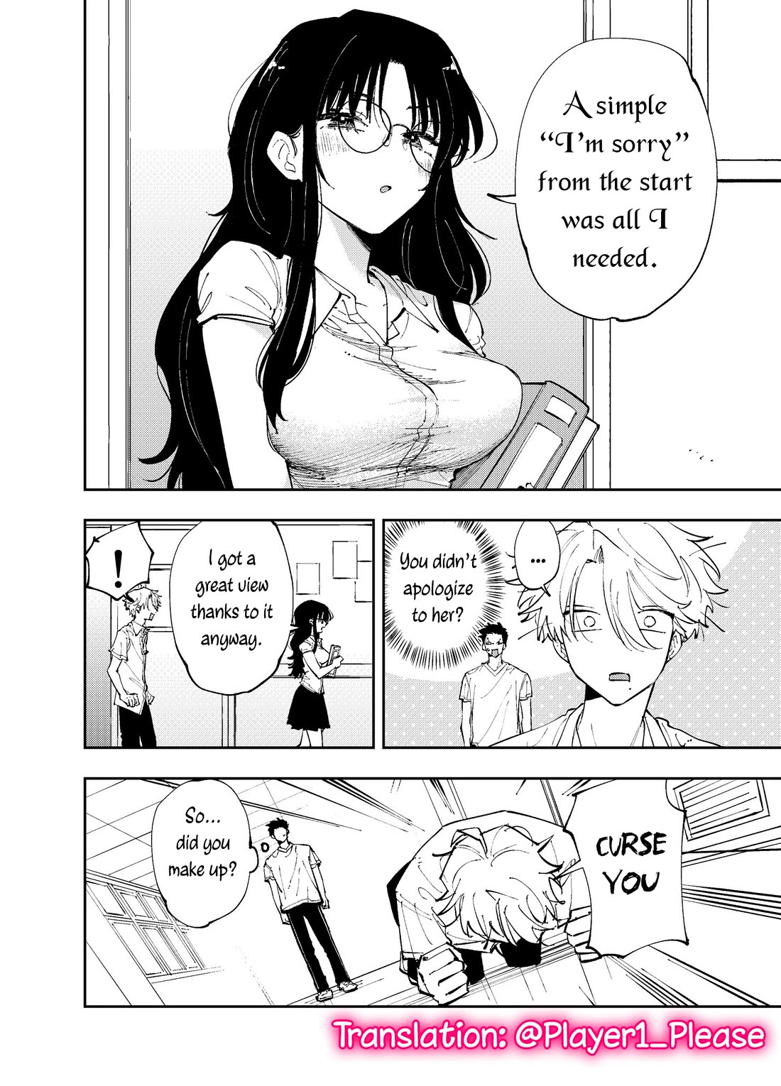 The Person Sitting Next to Me Looking at Me with Perverted Eyes chapter 9 page 8