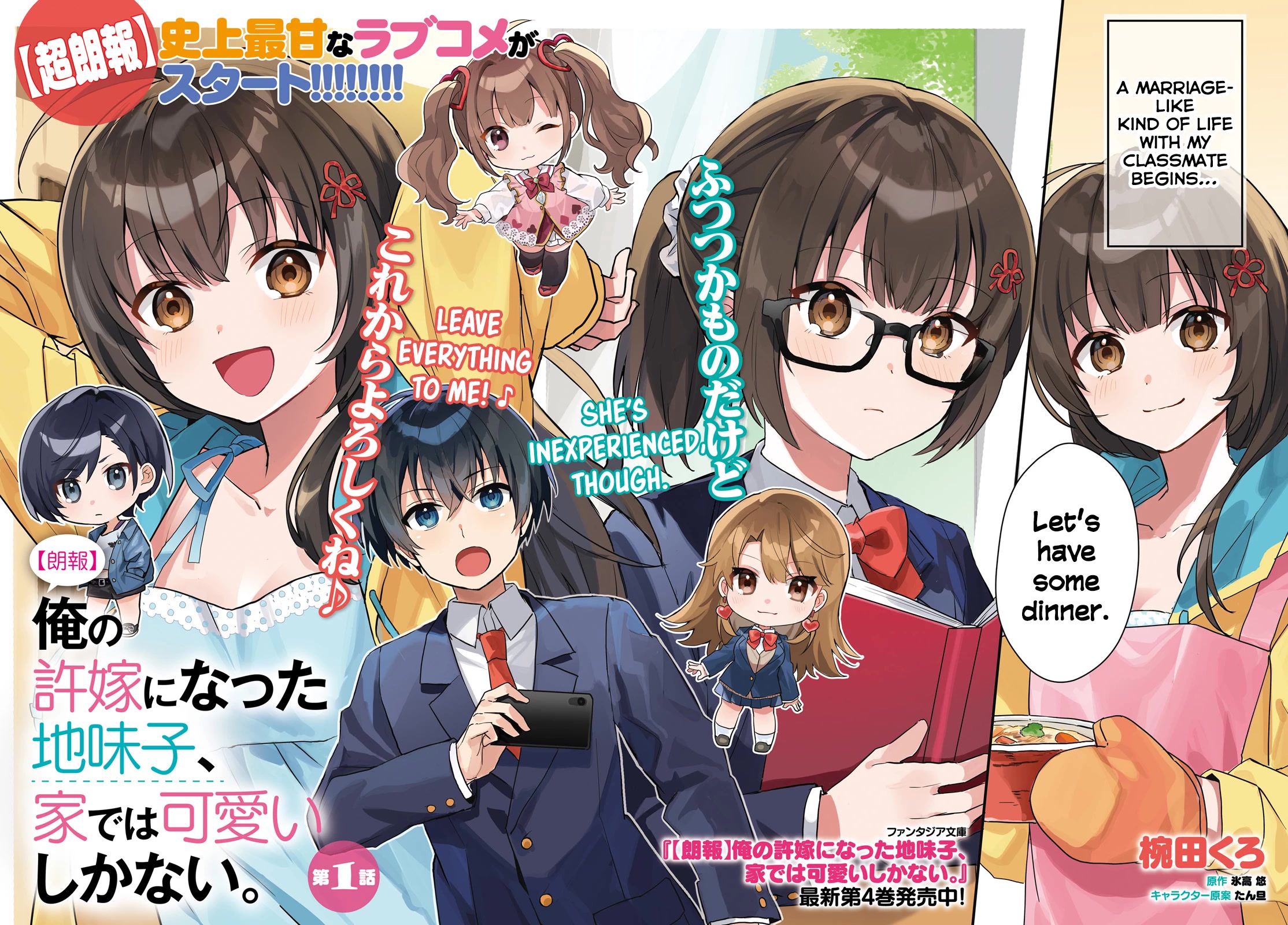 The Plain-Looking Girl, Who Became My Fiancée, Is Only Cute at Home chapter 1 page 3