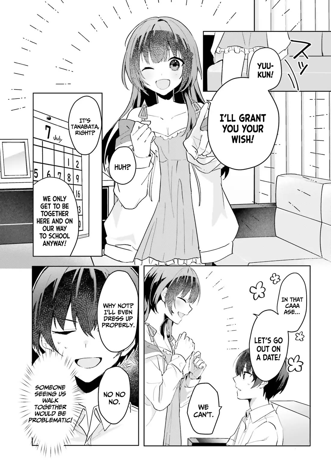 The Plain-Looking Girl, Who Became My Fiancée, Is Only Cute at Home chapter 13 page 10