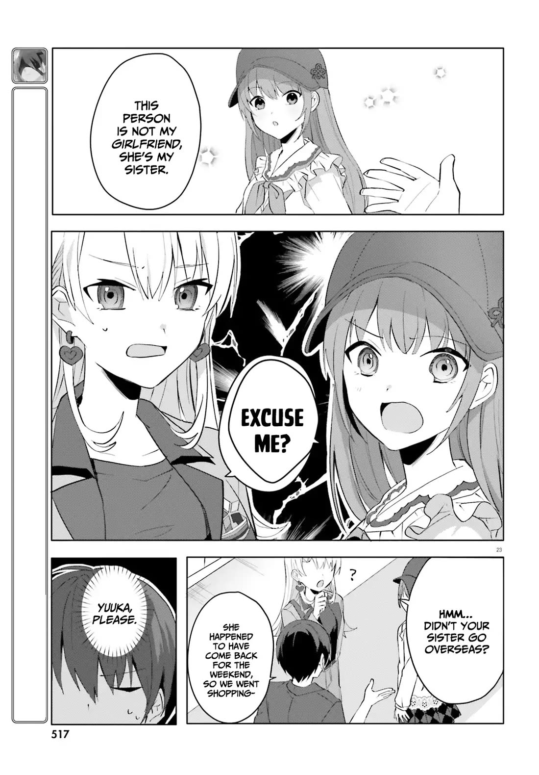 The Plain-Looking Girl, Who Became My Fiancée, Is Only Cute at Home chapter 14 page 24