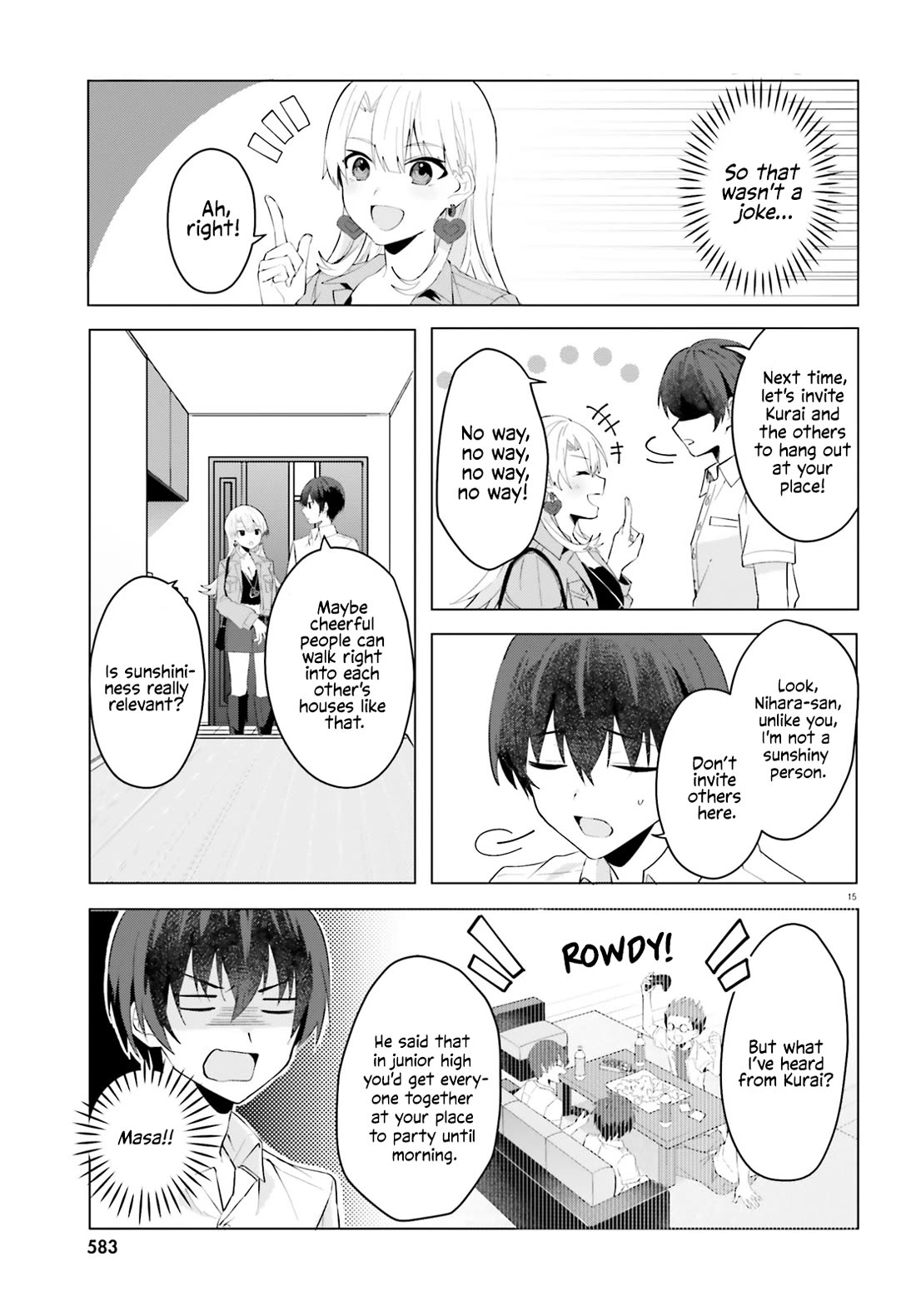 The Plain-Looking Girl, Who Became My Fiancée, Is Only Cute at Home chapter 15 page 15