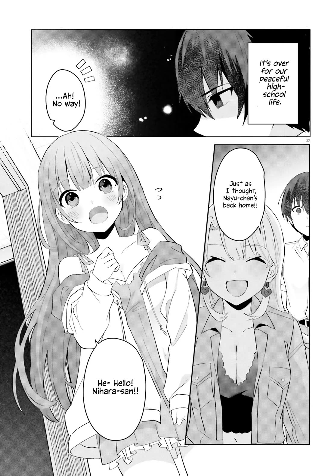 The Plain-Looking Girl, Who Became My Fiancée, Is Only Cute at Home chapter 15 page 23