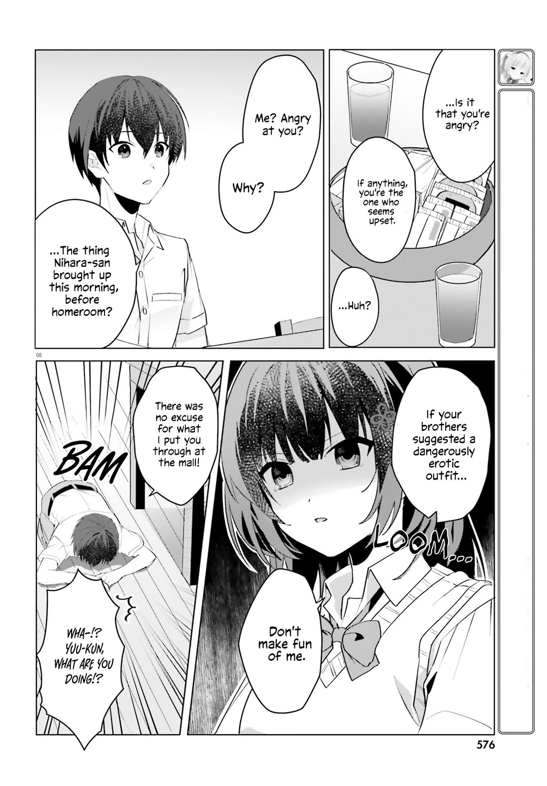 The Plain-Looking Girl, Who Became My Fiancée, Is Only Cute at Home chapter 15 page 8