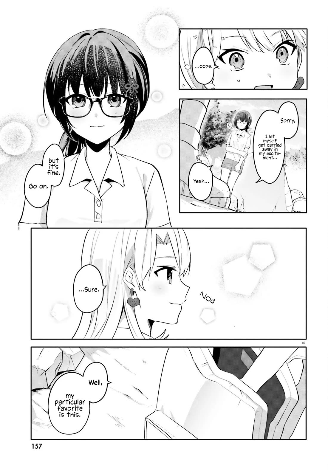 The Plain-Looking Girl, Who Became My Fiancée, Is Only Cute at Home chapter 18 page 7